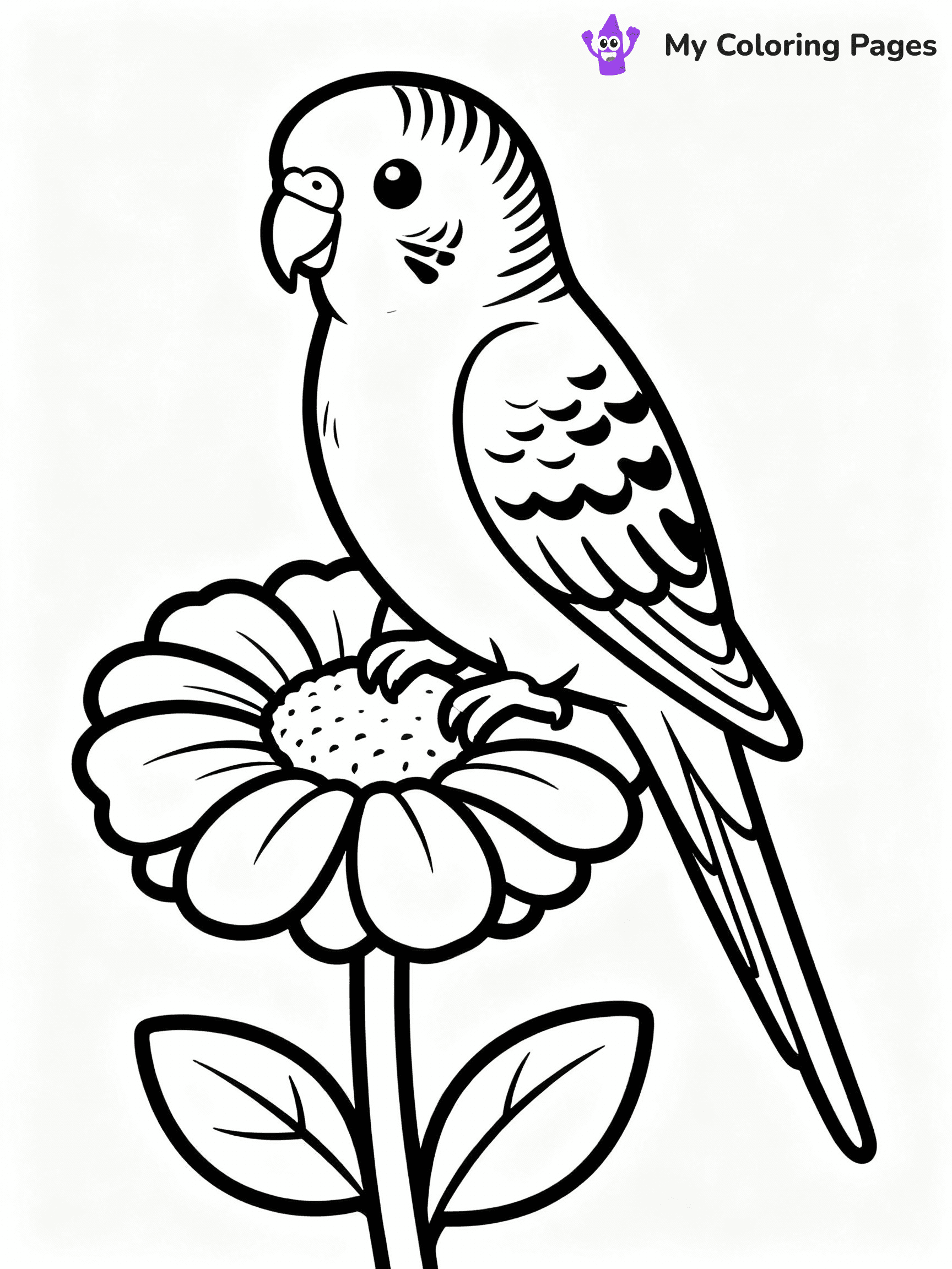 Parrot Coloring Pages - 14