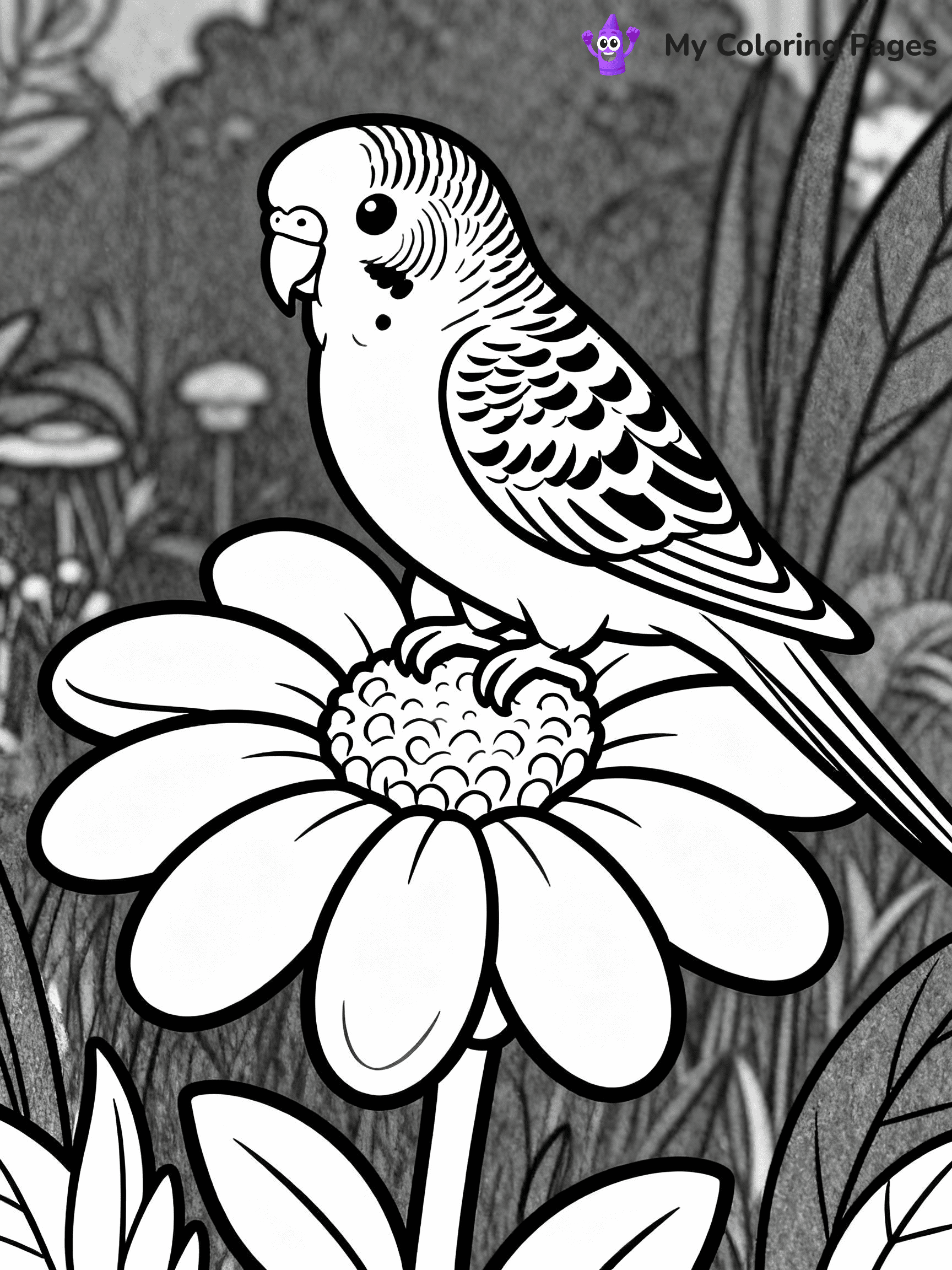 Parrot Coloring Pages - 13