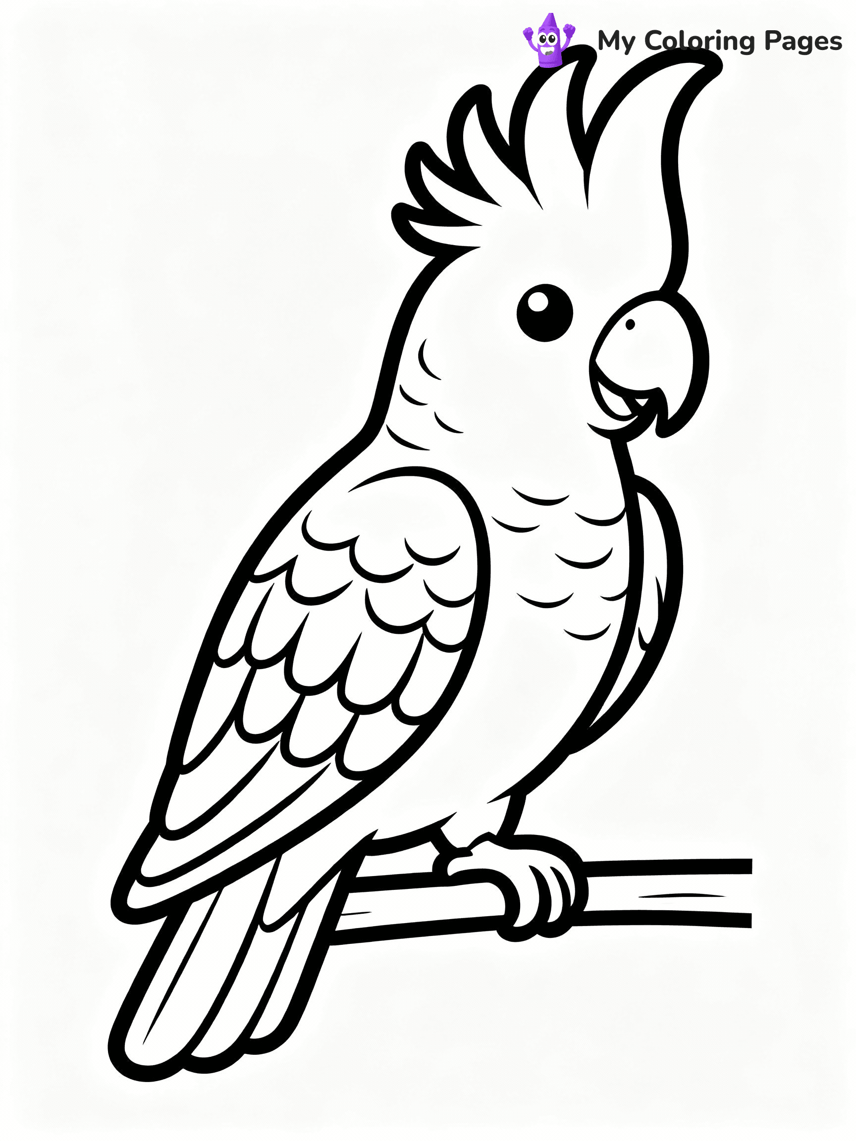 Parrot Coloring Pages - 11