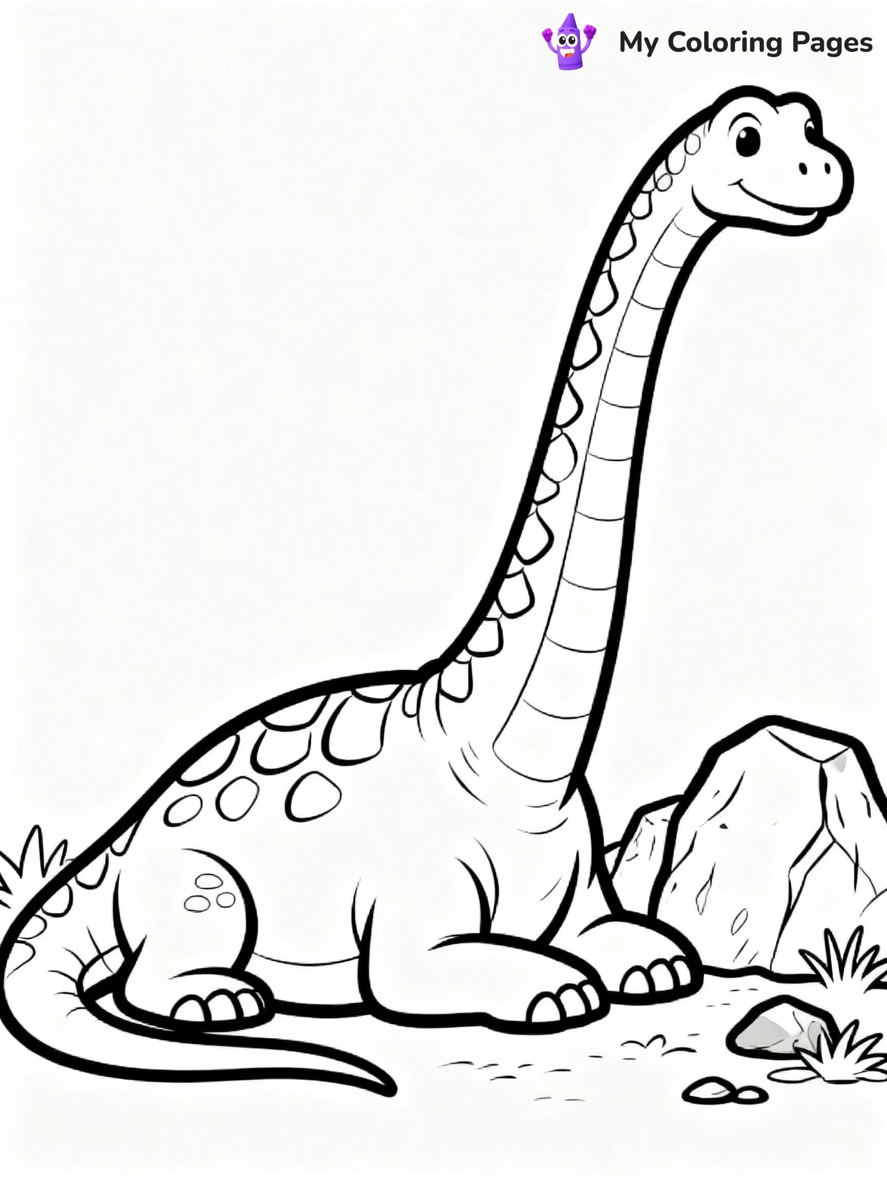 Brontosaurus Coloring Pages - 23