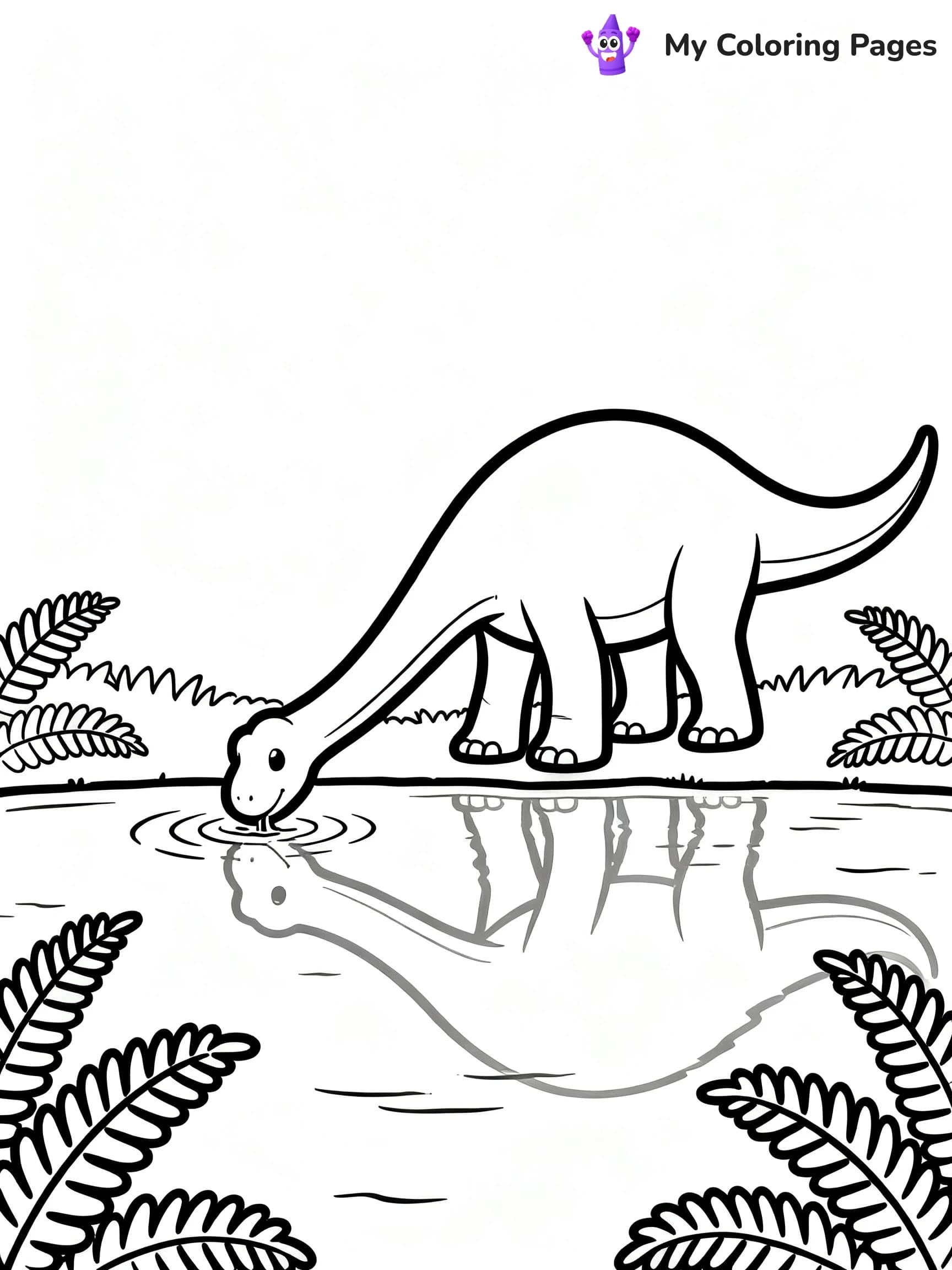 Brontosaurus Coloring Pages - 20