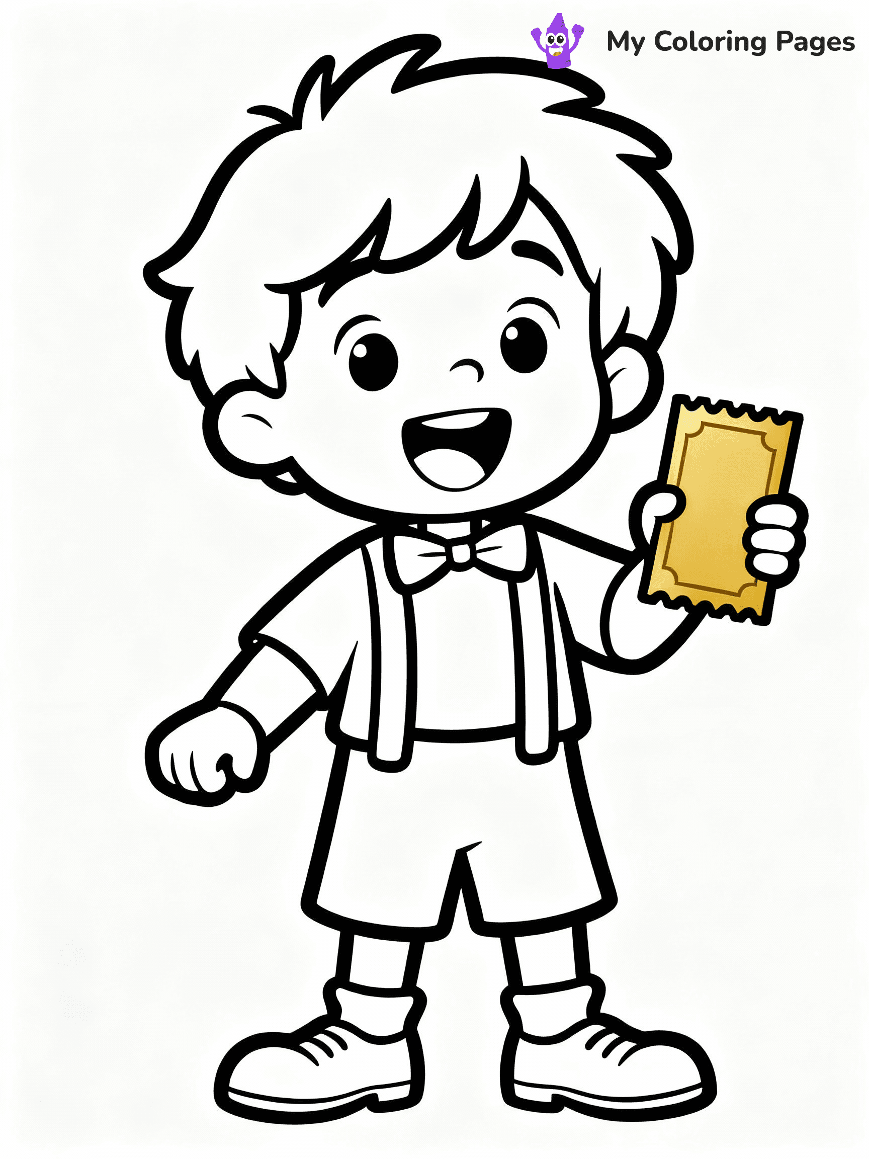 Willy Wonka Coloring Pages - 6