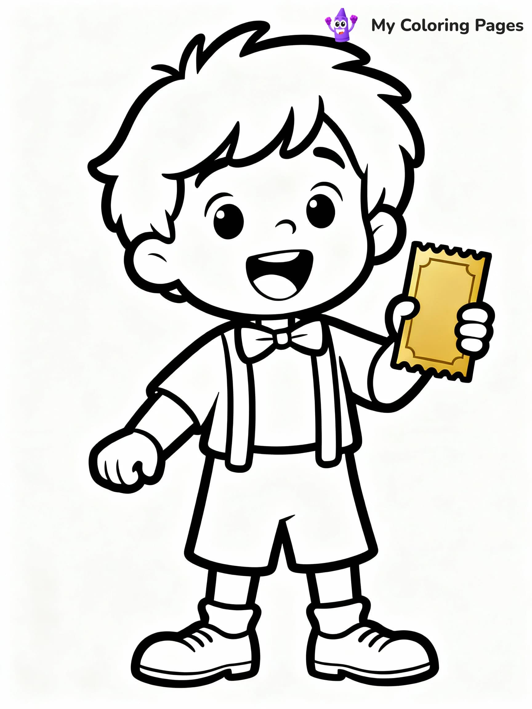 Willy Wonka Coloring Pages - 6