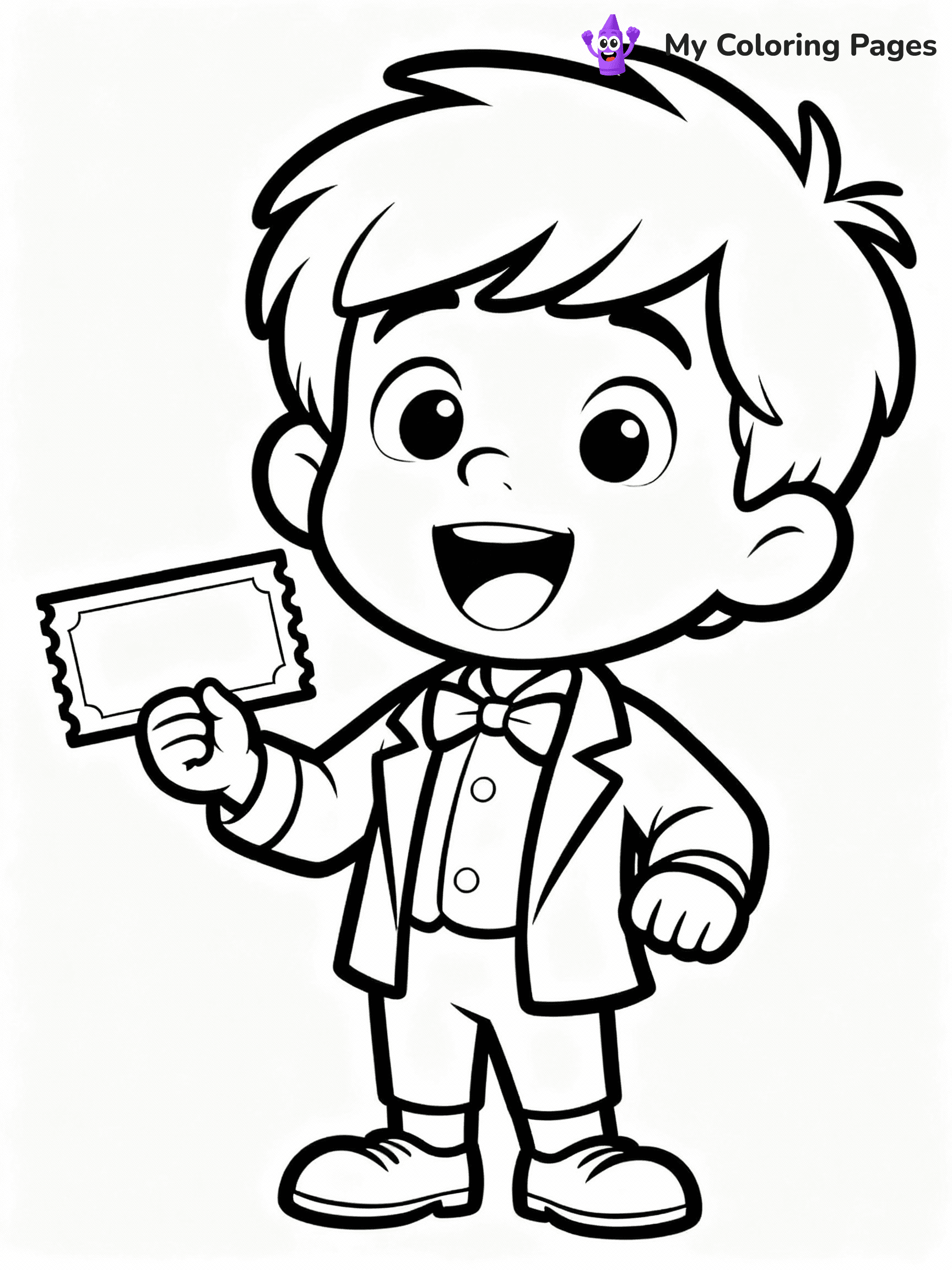 Willy Wonka Coloring Pages - 4