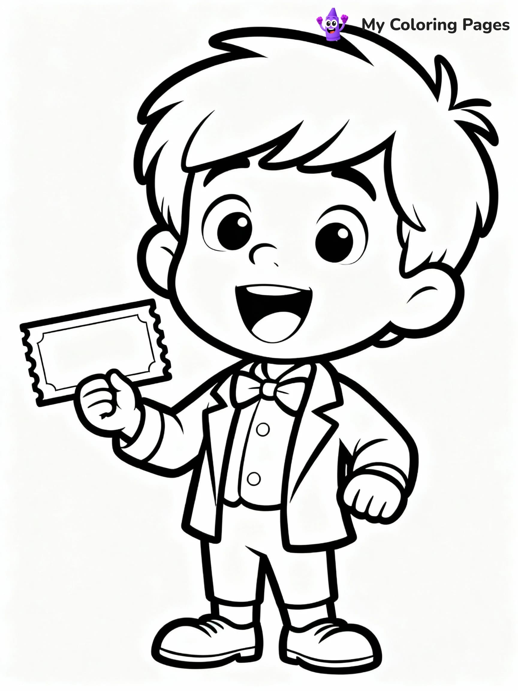 Willy Wonka Coloring Pages - 4