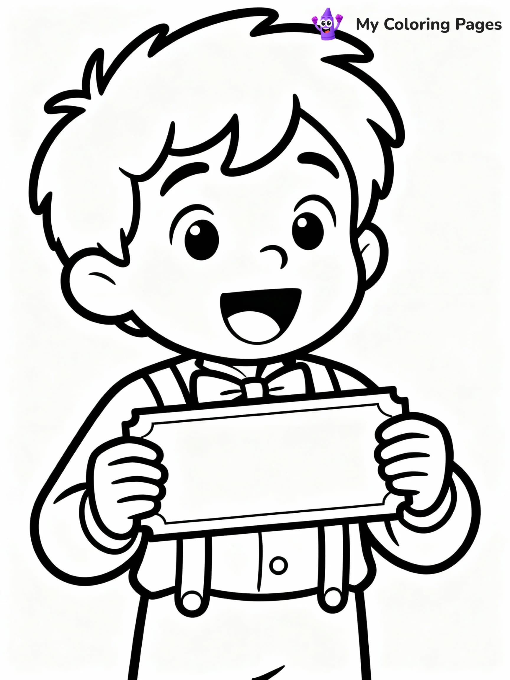 Willy Wonka Coloring Pages - 1
