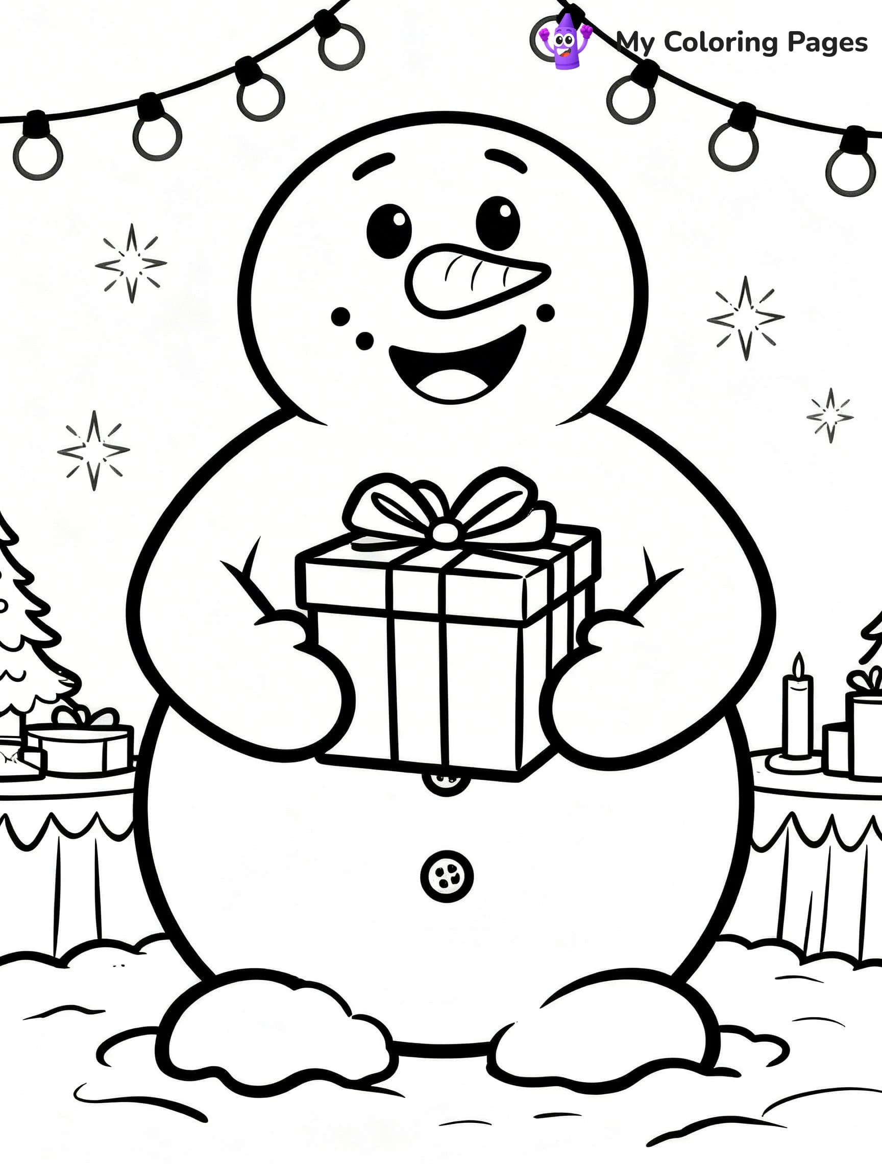 Frosty the Snowman Coloring Pages - 24
