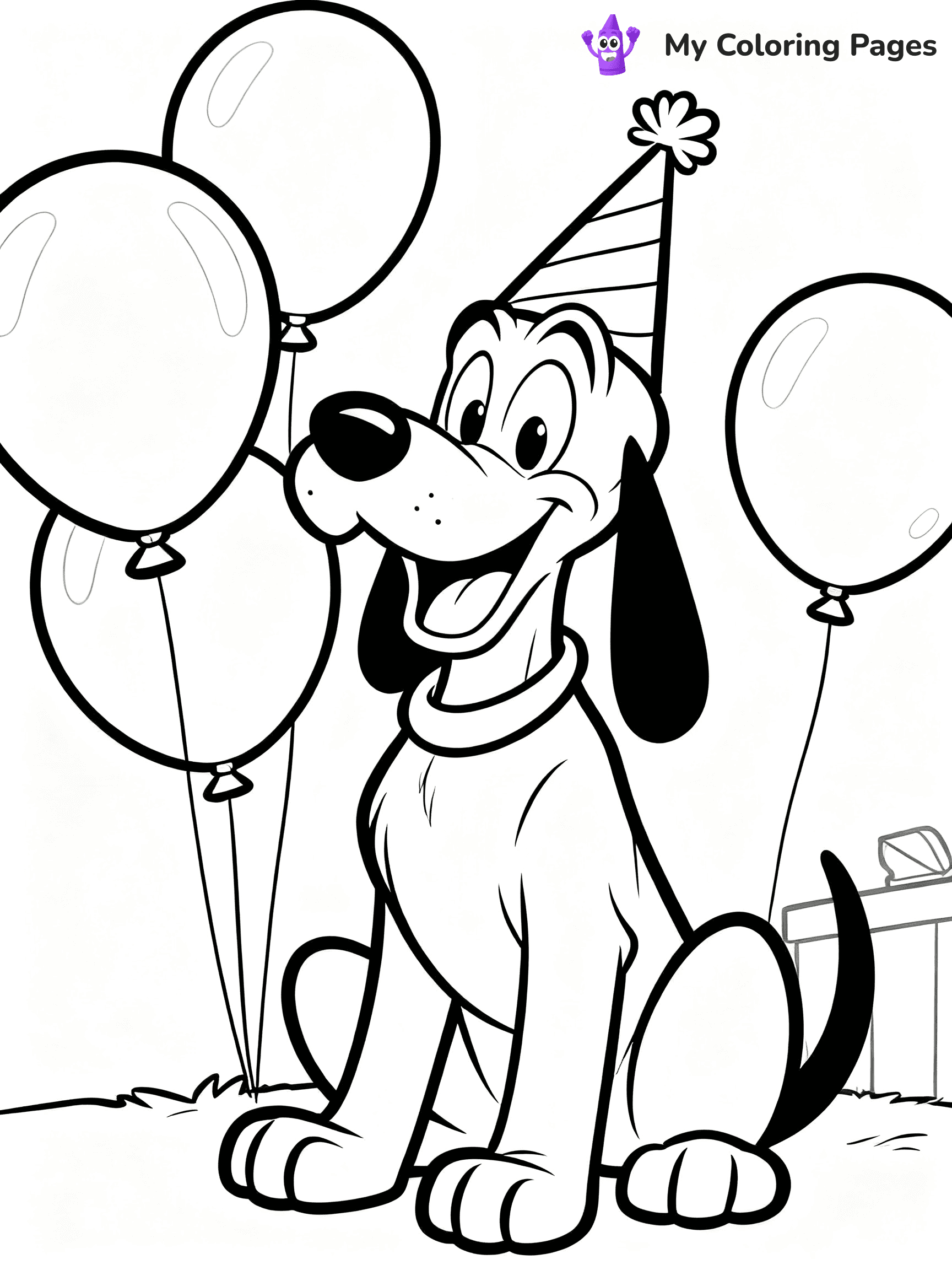 Goofy Coloring Pages - 28