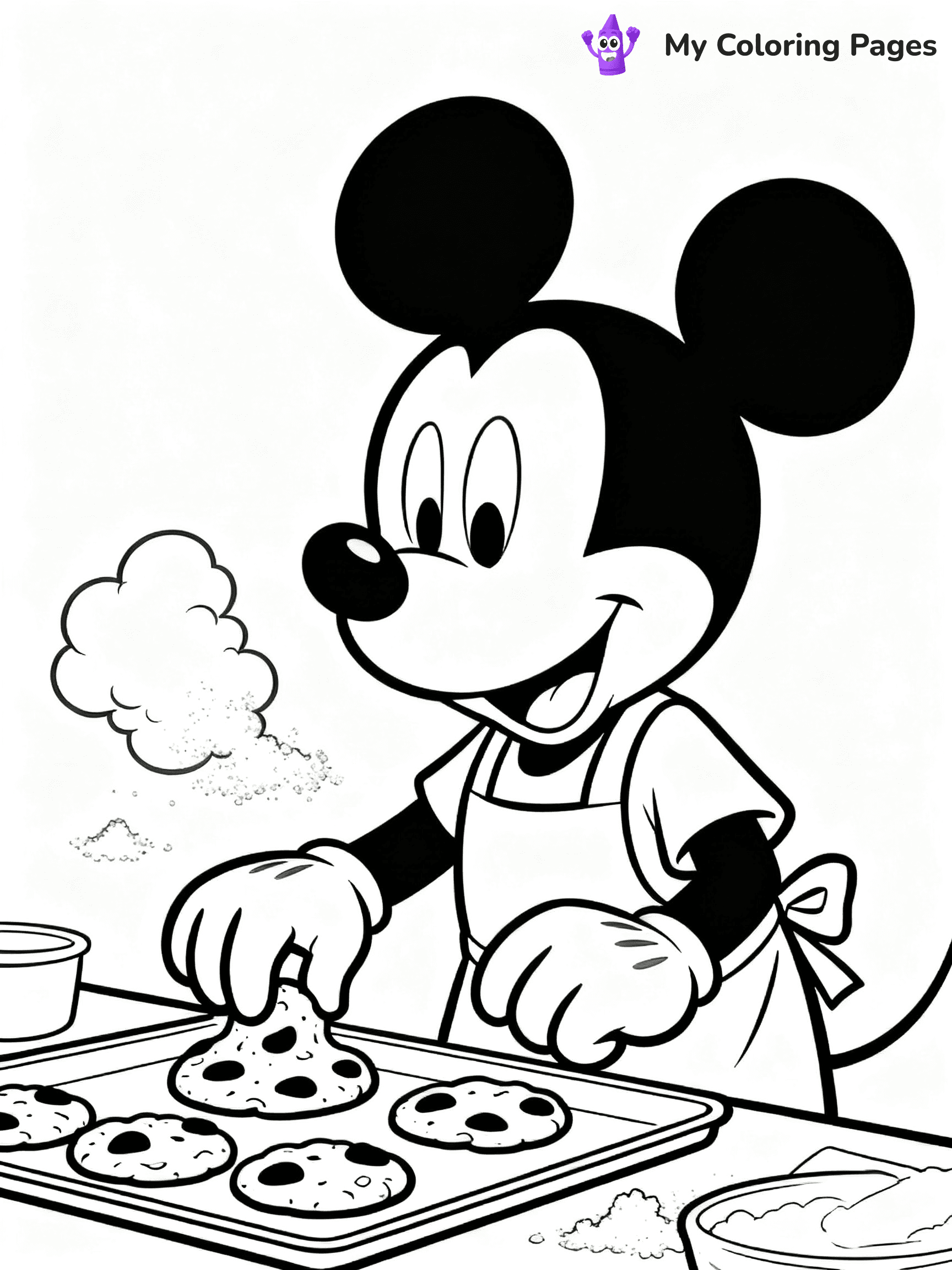 Goofy Coloring Pages - 26