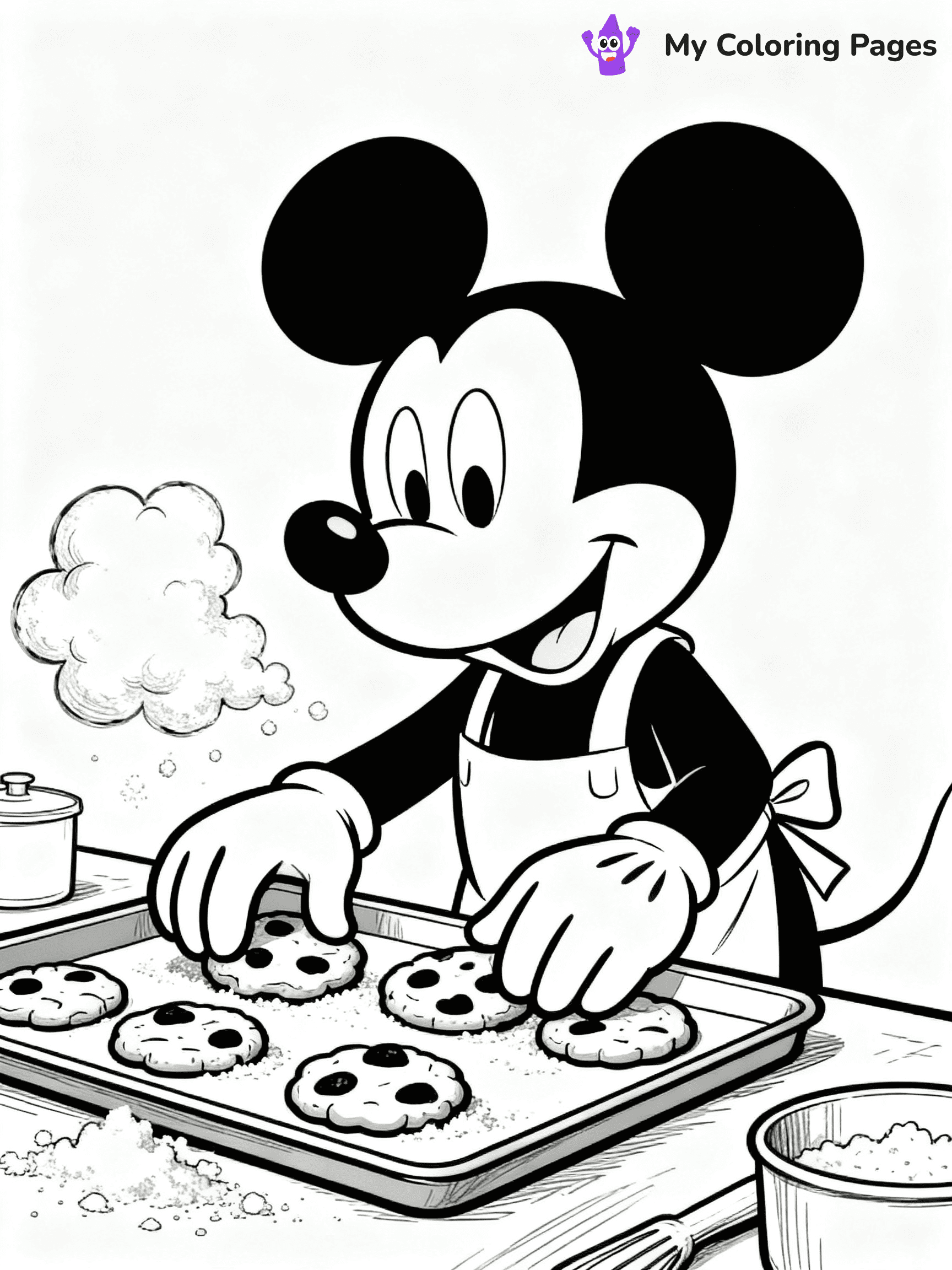 Goofy Coloring Pages - 23