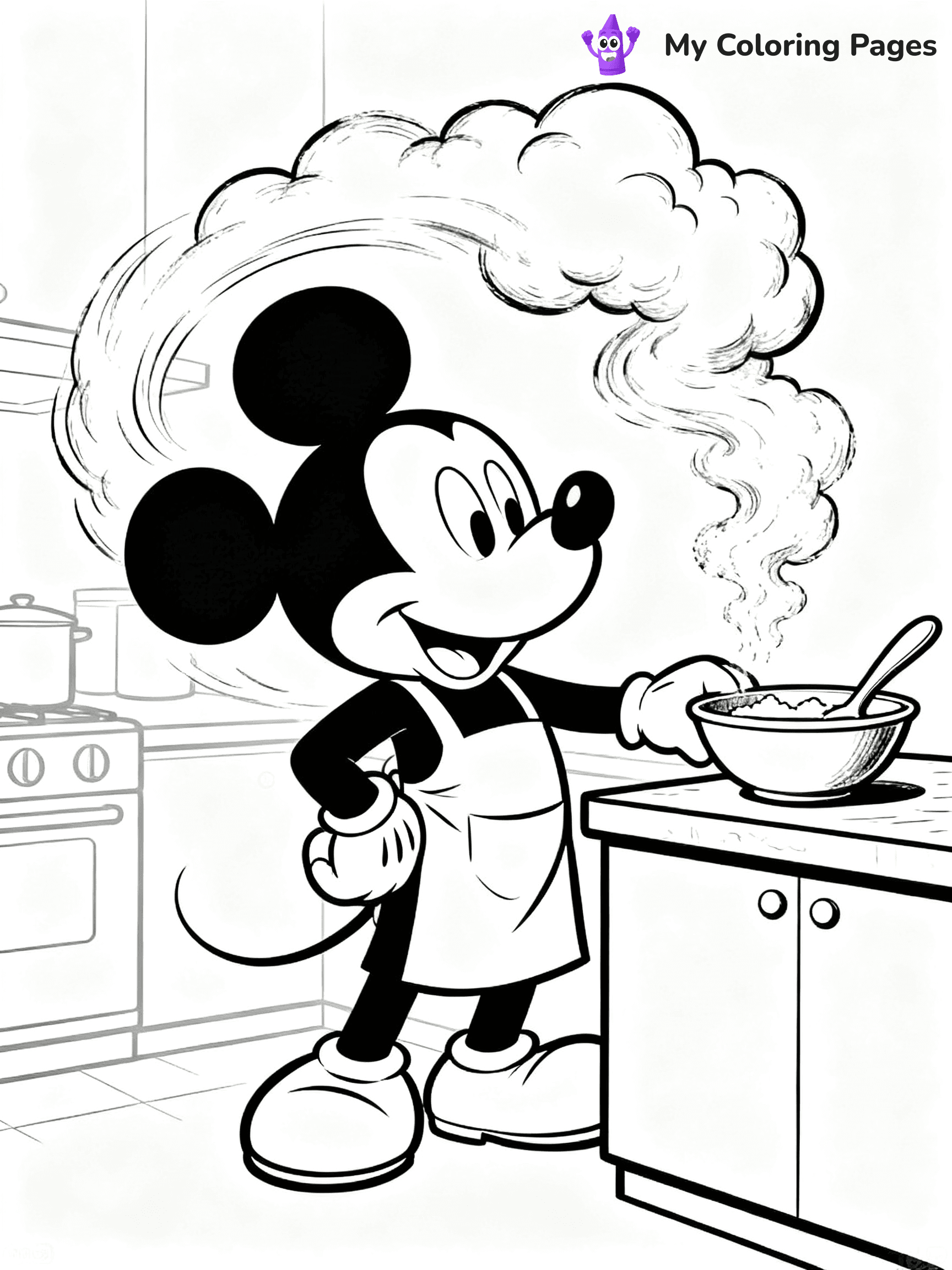 Goofy Coloring Pages - 21