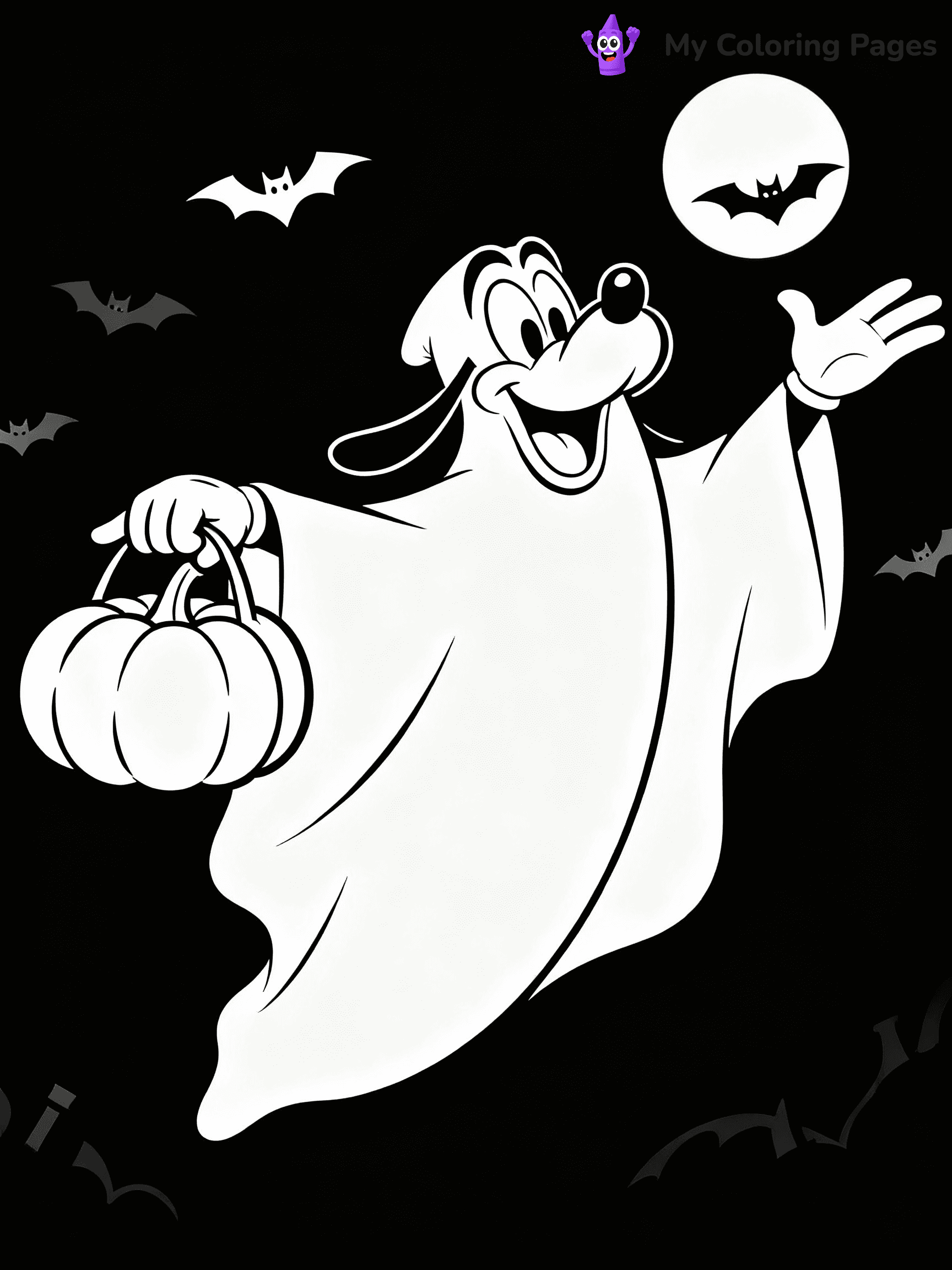 Goofy Coloring Pages - 13