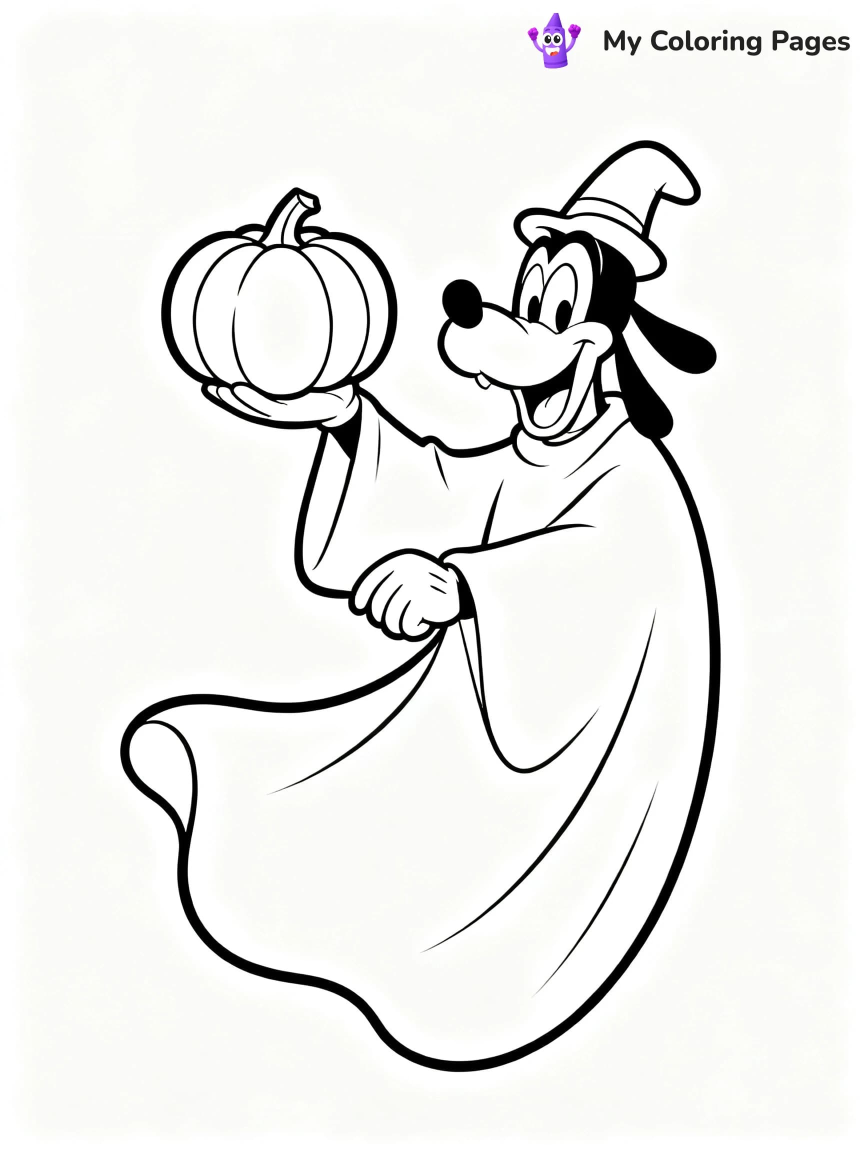 Goofy Coloring Pages - 11