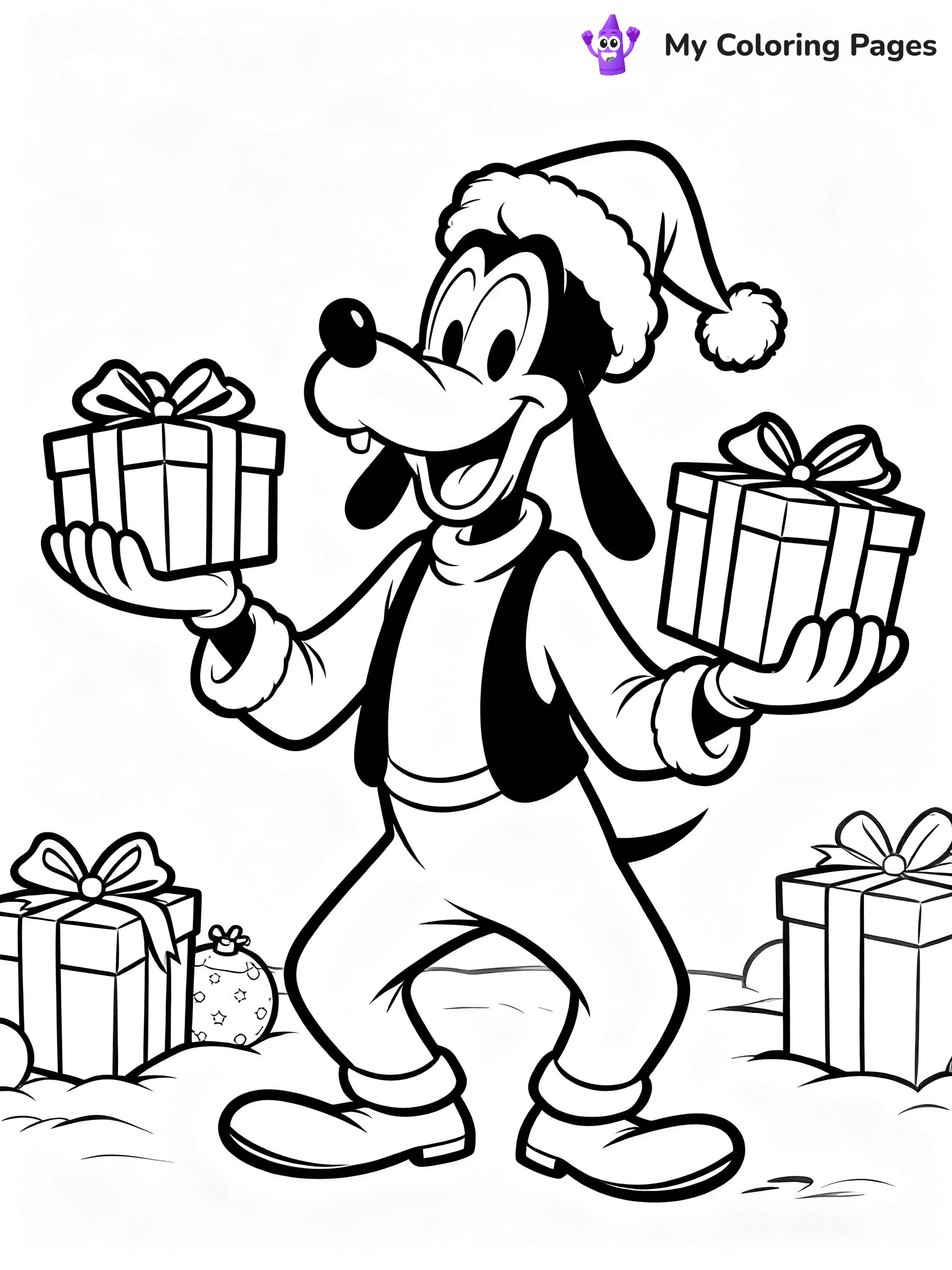 Goofy Coloring Pages - 5