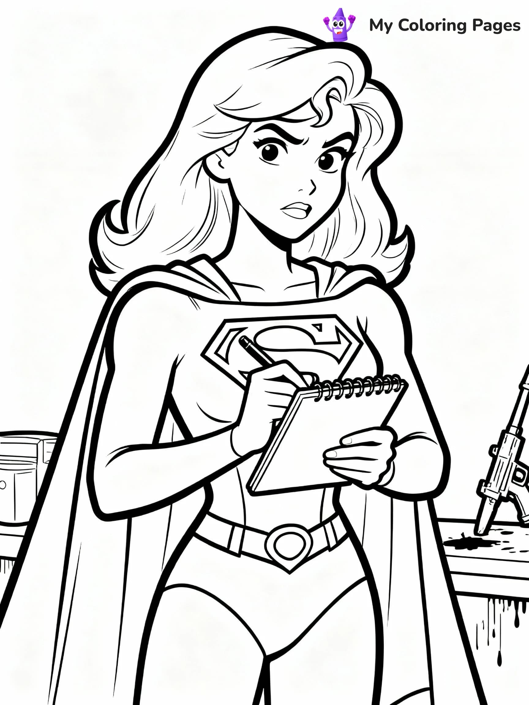 Superman Coloring Pages - 19