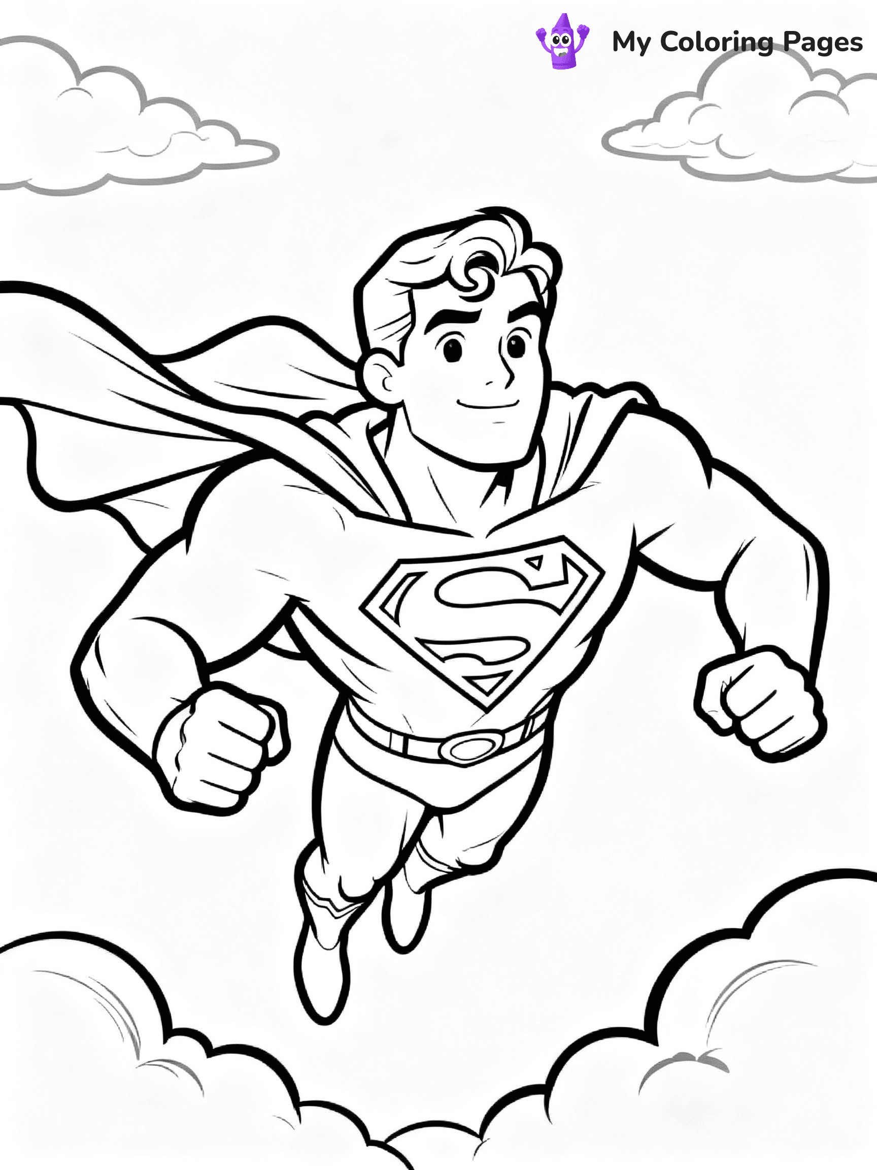 Superman Coloring Pages - 17
