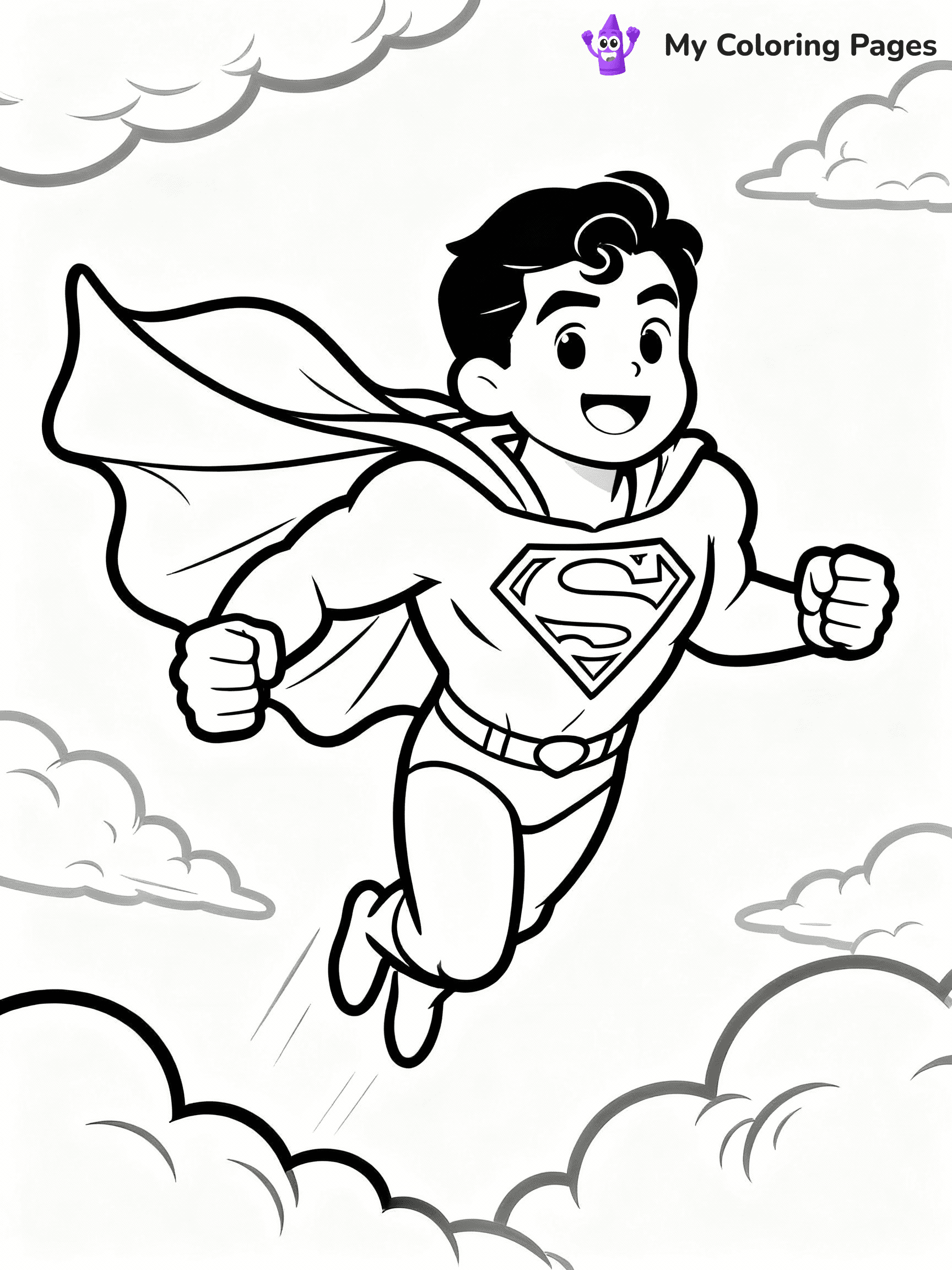 Superman Coloring Pages - 15