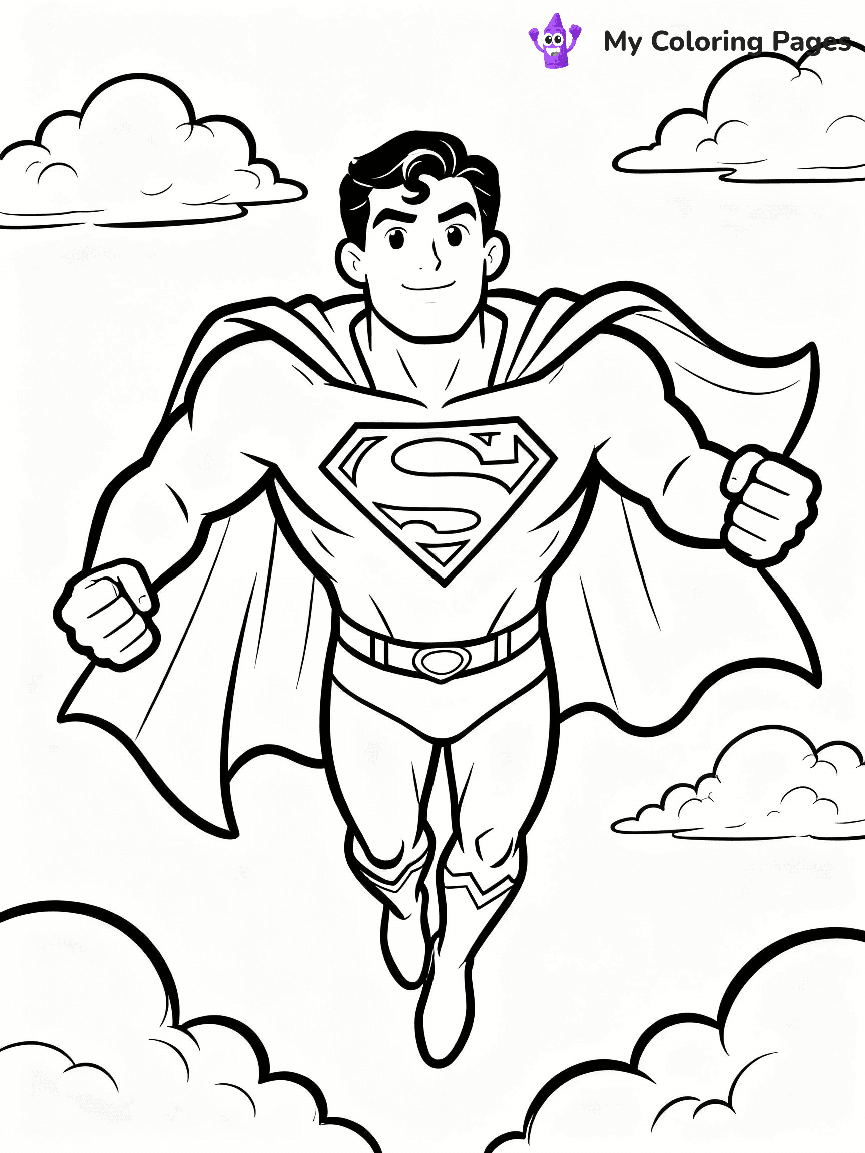 Superman Coloring Pages - 14