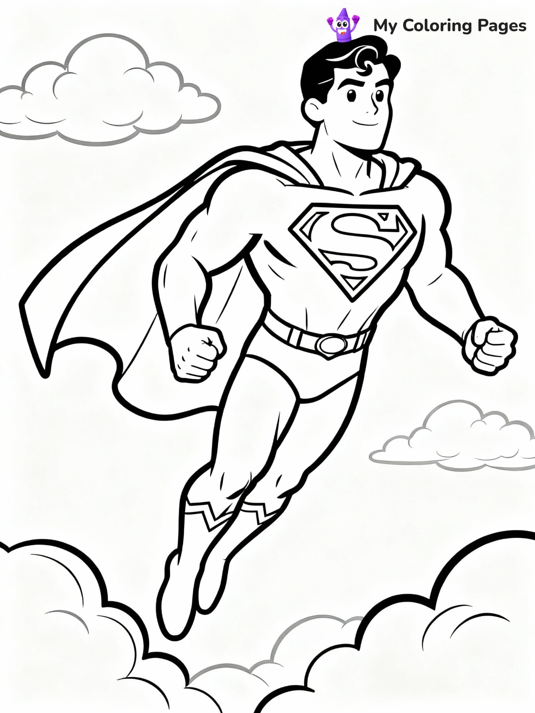 Superman Coloring Pages - 13