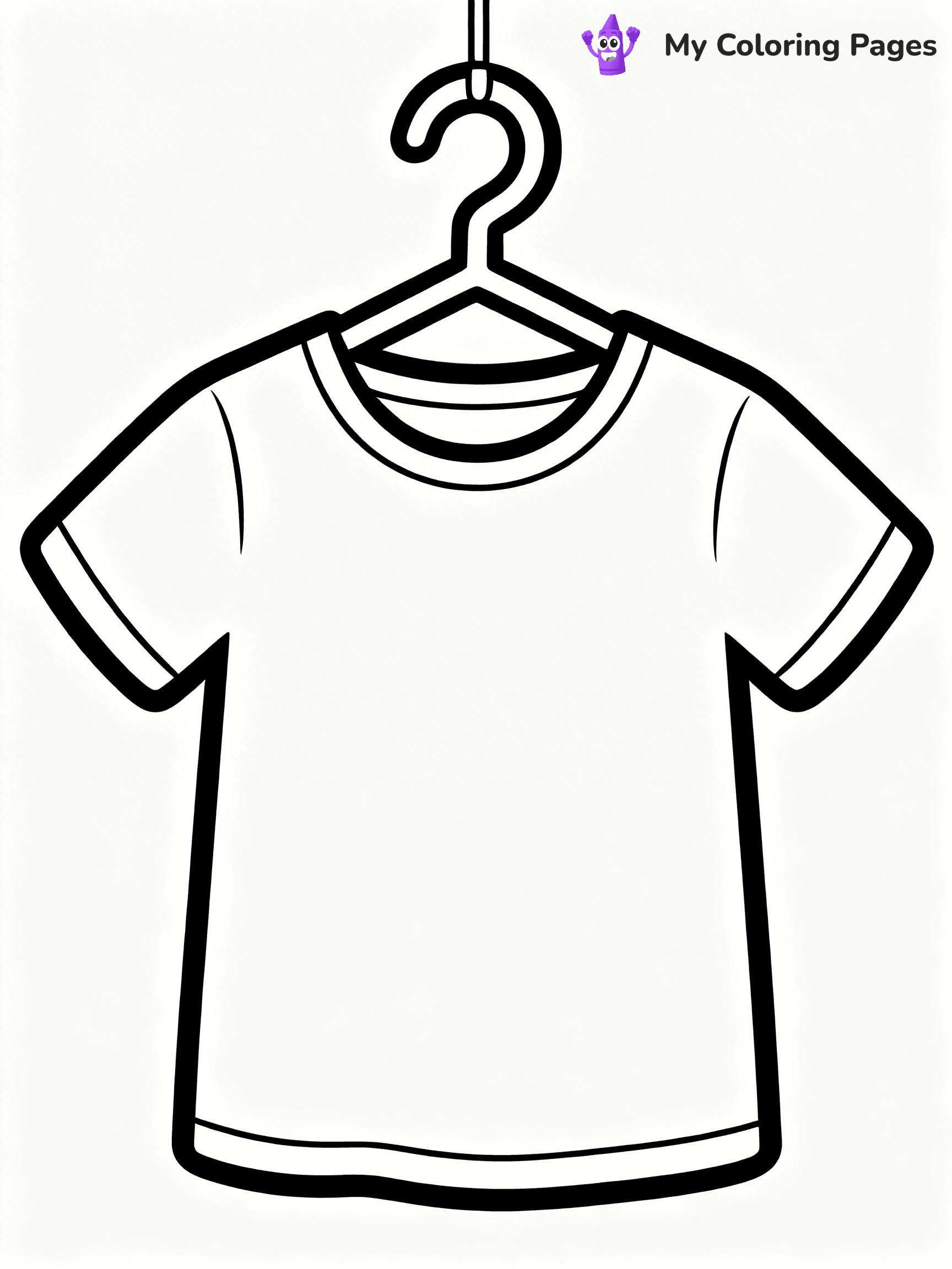 Clothing Coloring Pages - 154