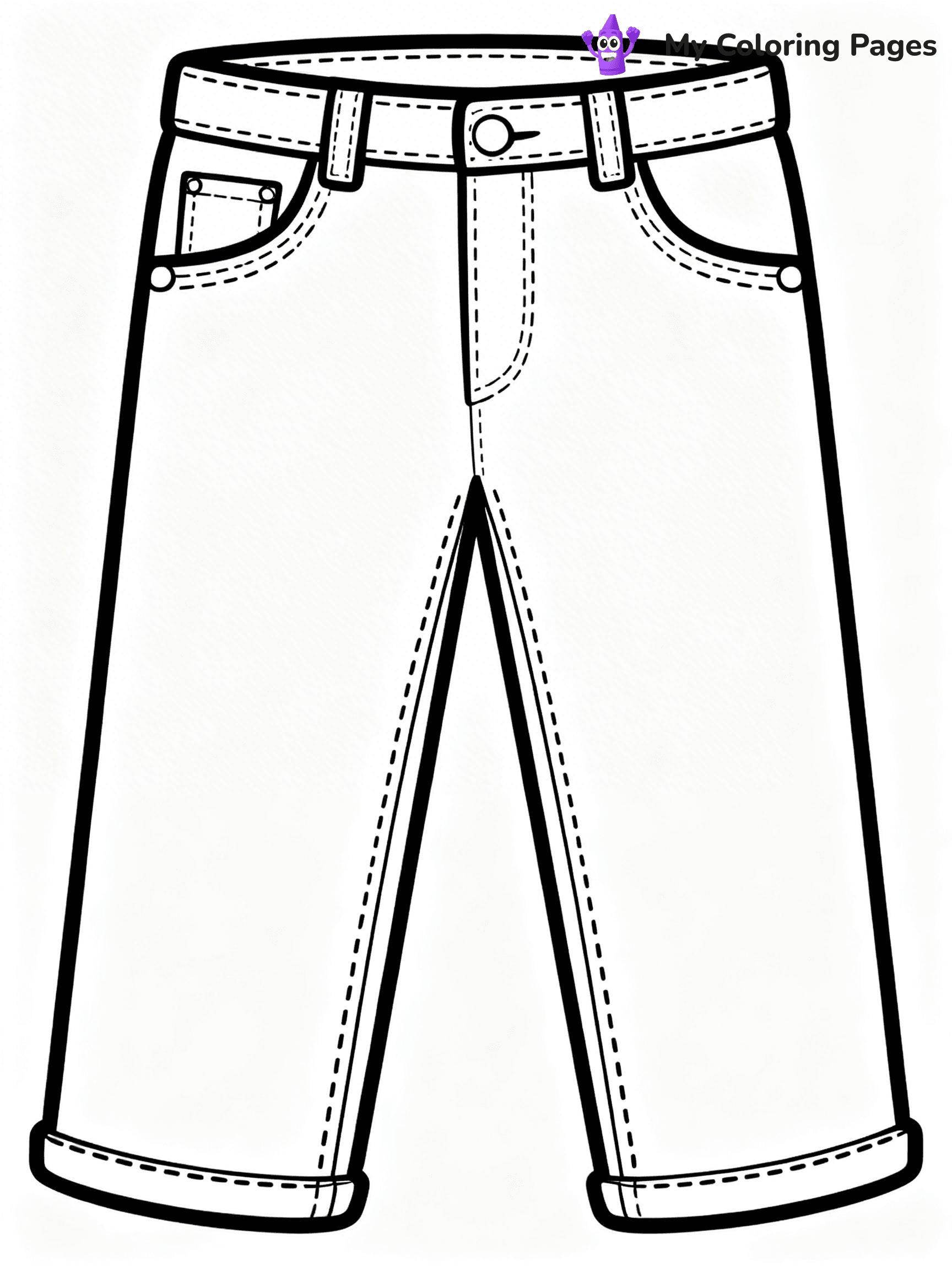 Clothing Coloring Pages - 149