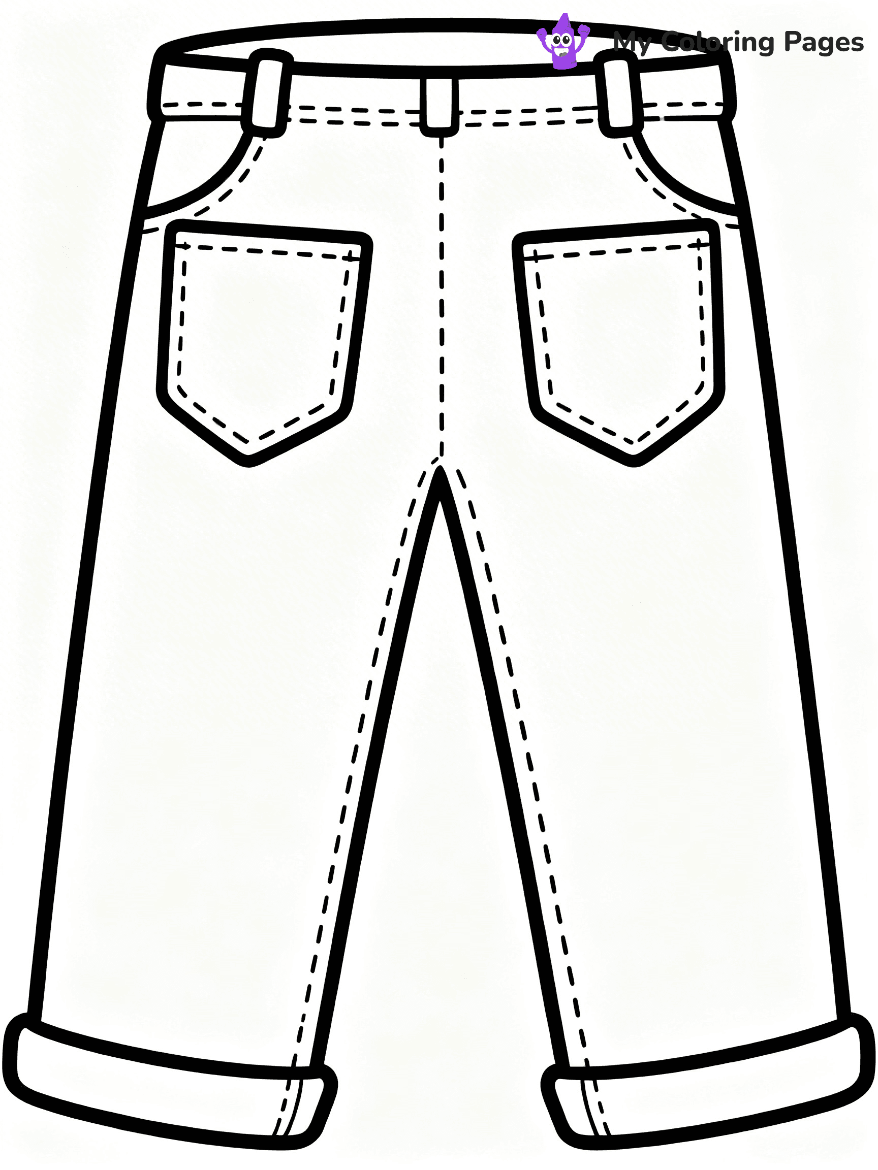 Clothing Coloring Pages - 148