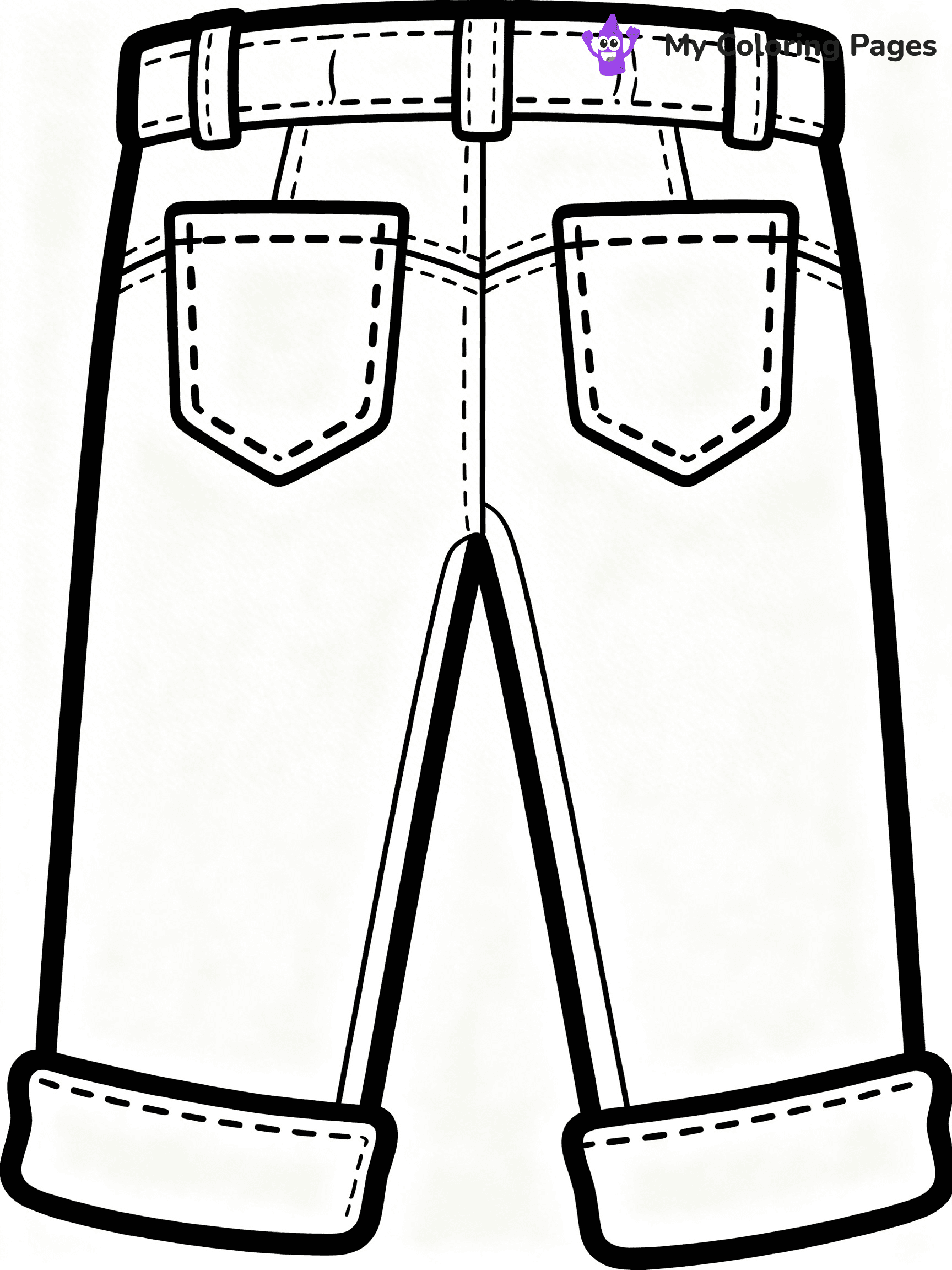 Clothing Coloring Pages - 145