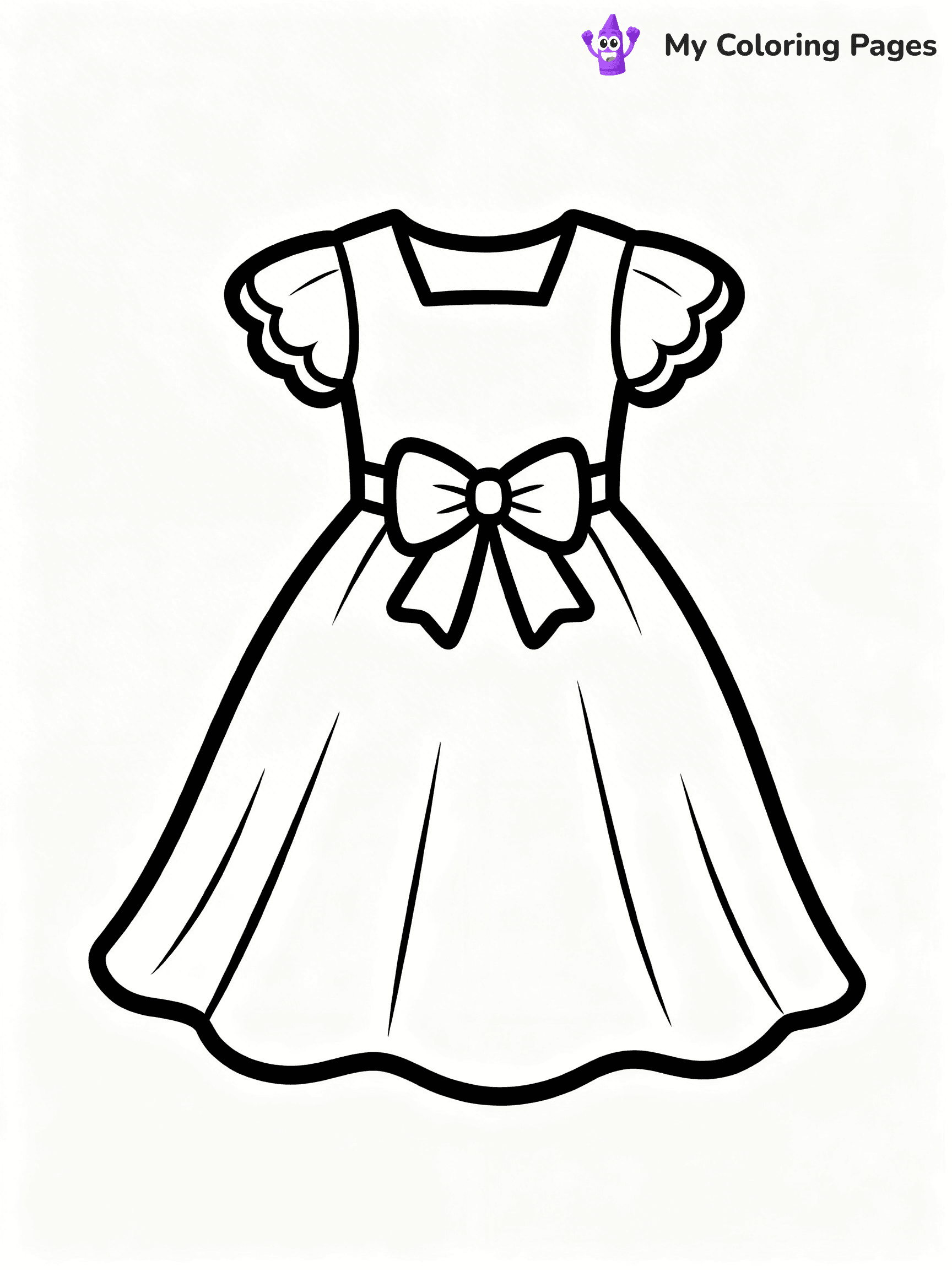 Clothing Coloring Pages - 143