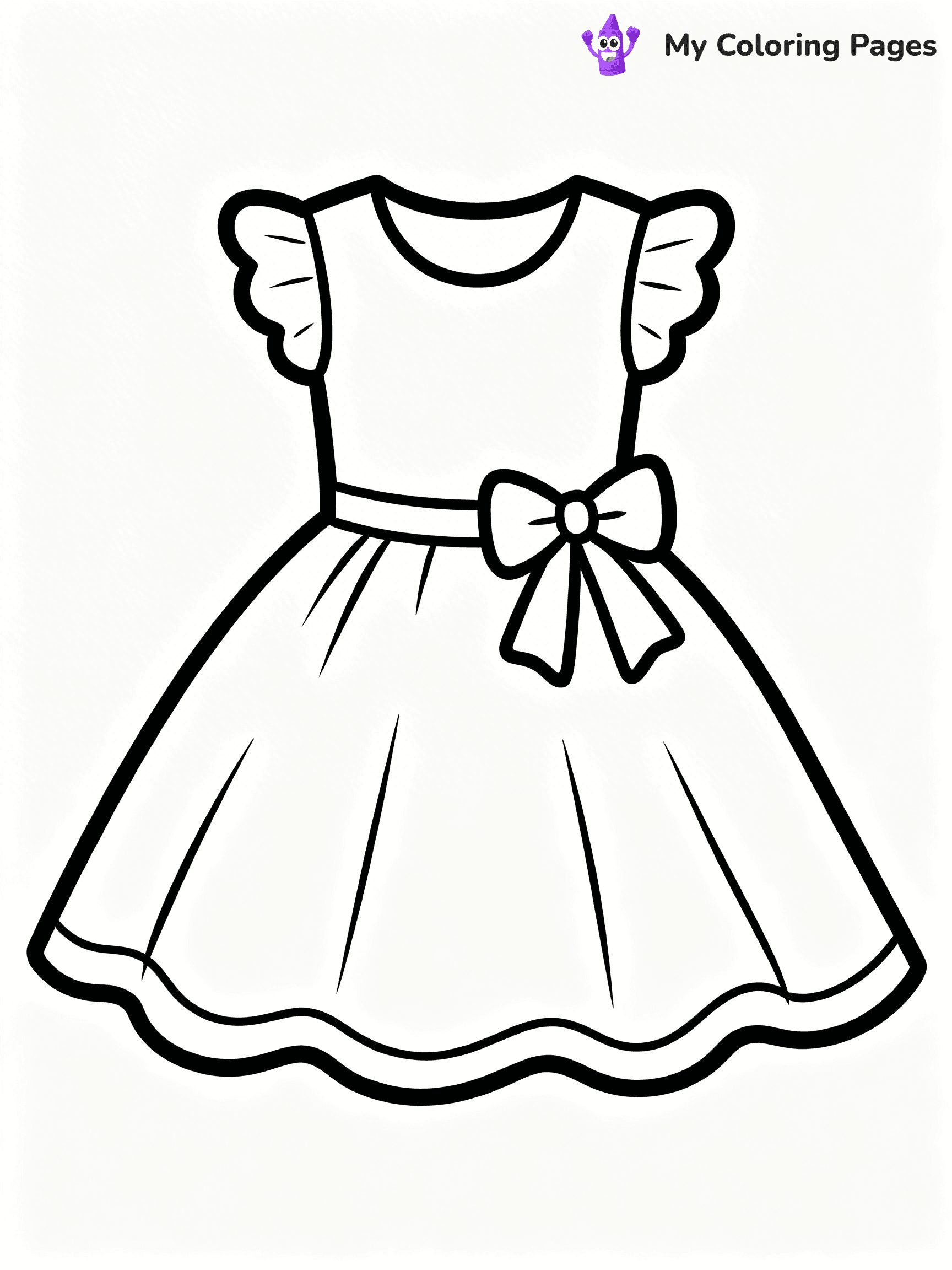 Clothing Coloring Pages - 142