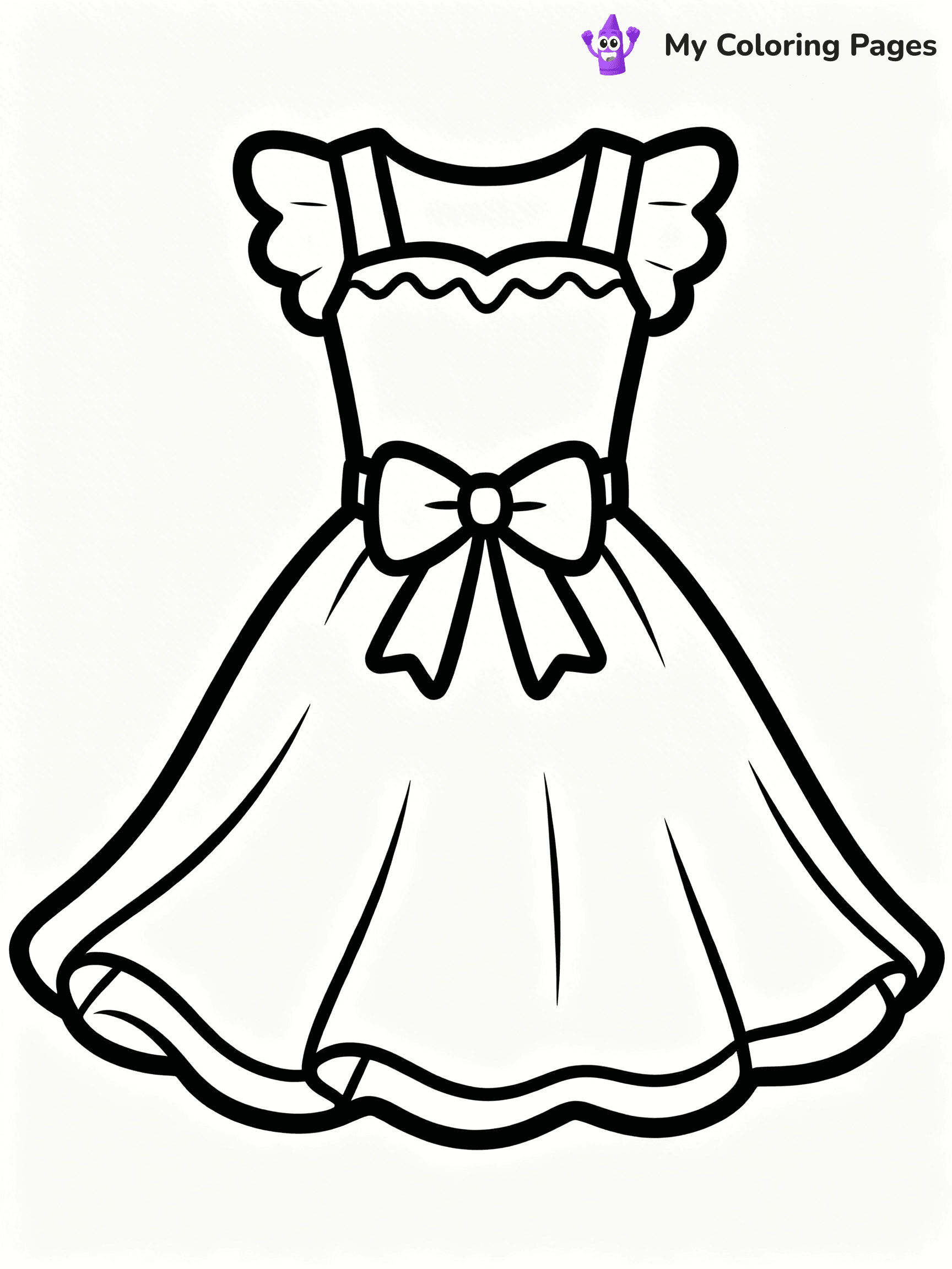 Clothing Coloring Pages - 138