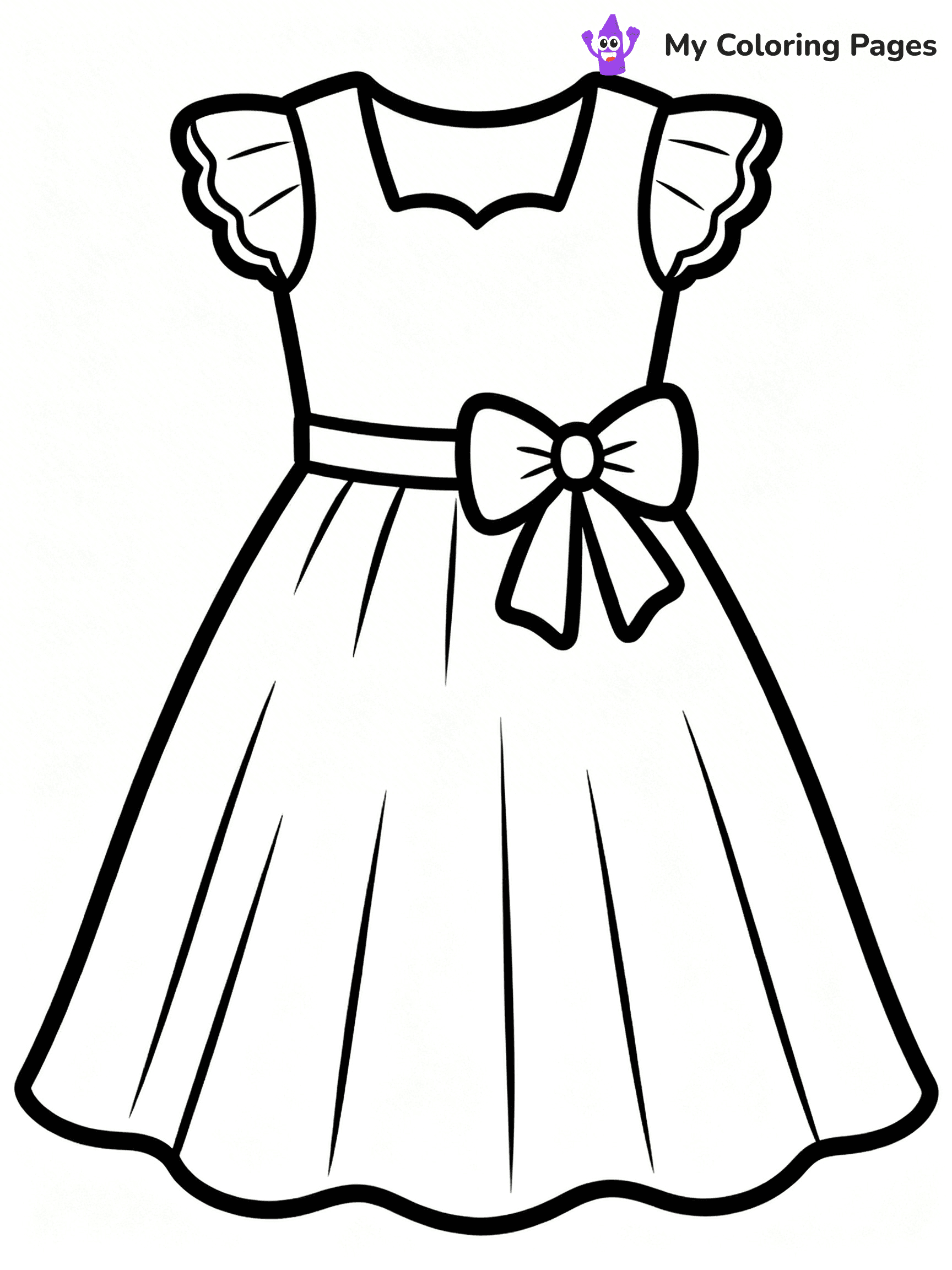 Clothing Coloring Pages - 136
