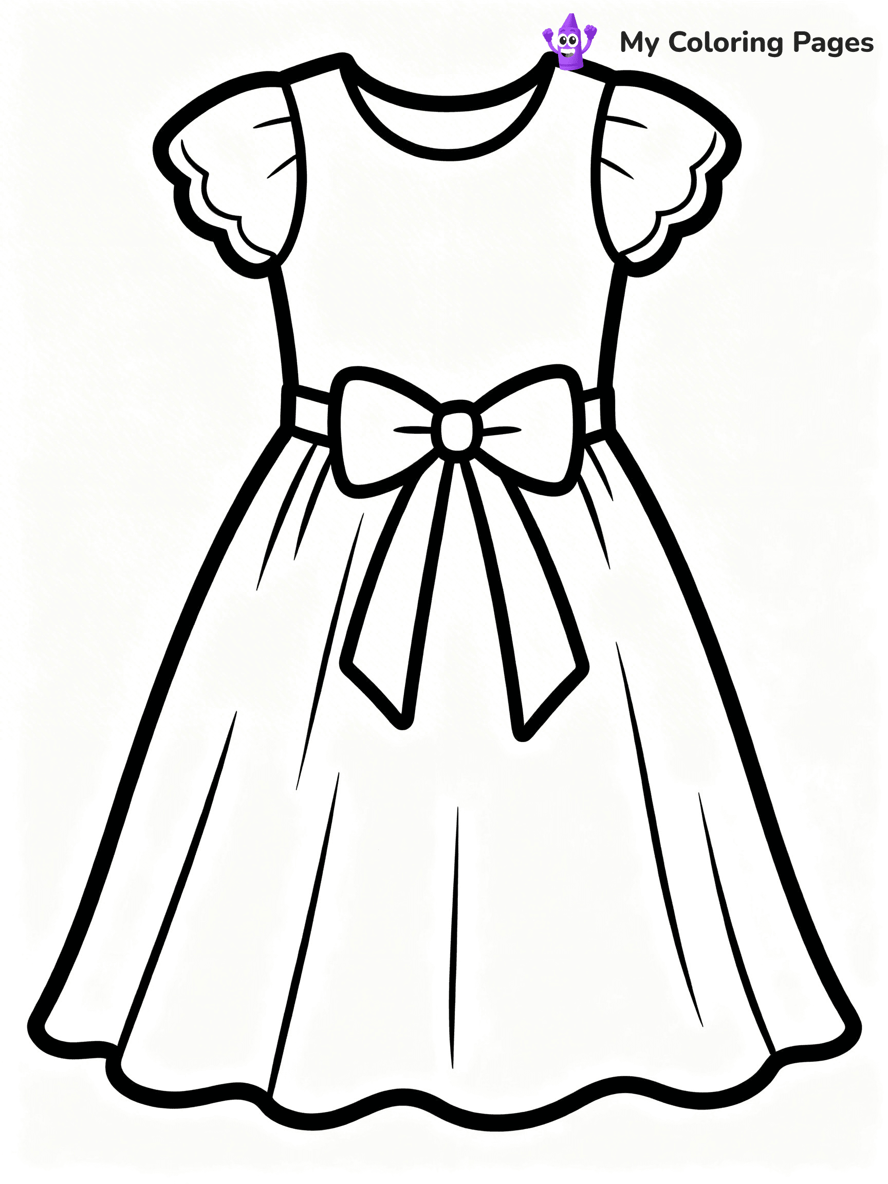 Clothing Coloring Pages - 133