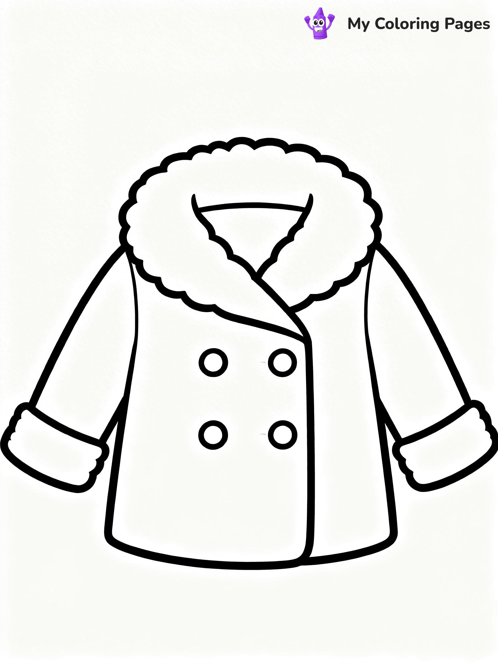 Clothing Coloring Pages - 125