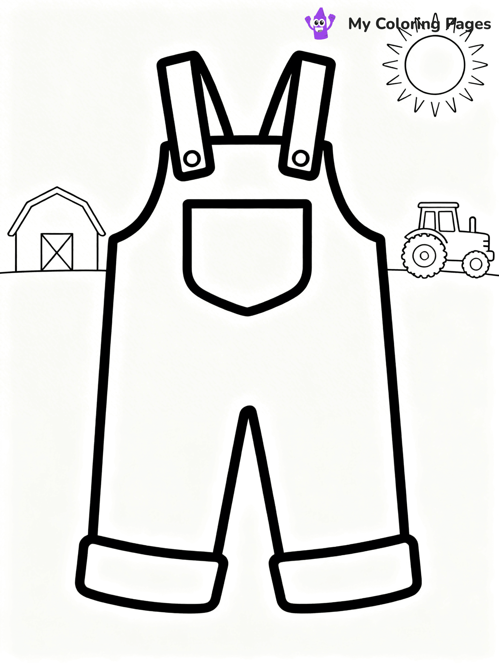 Clothing Coloring Pages - 61