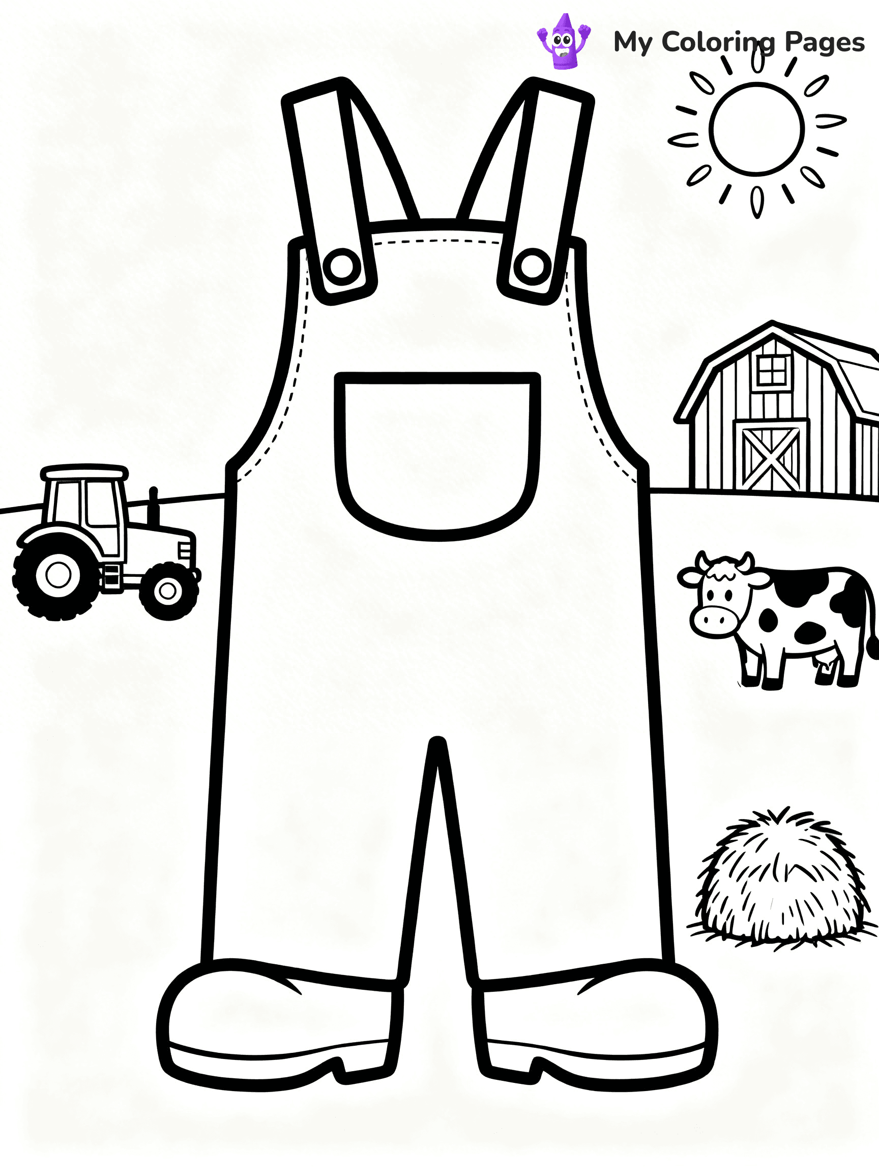 Clothing Coloring Pages - 60