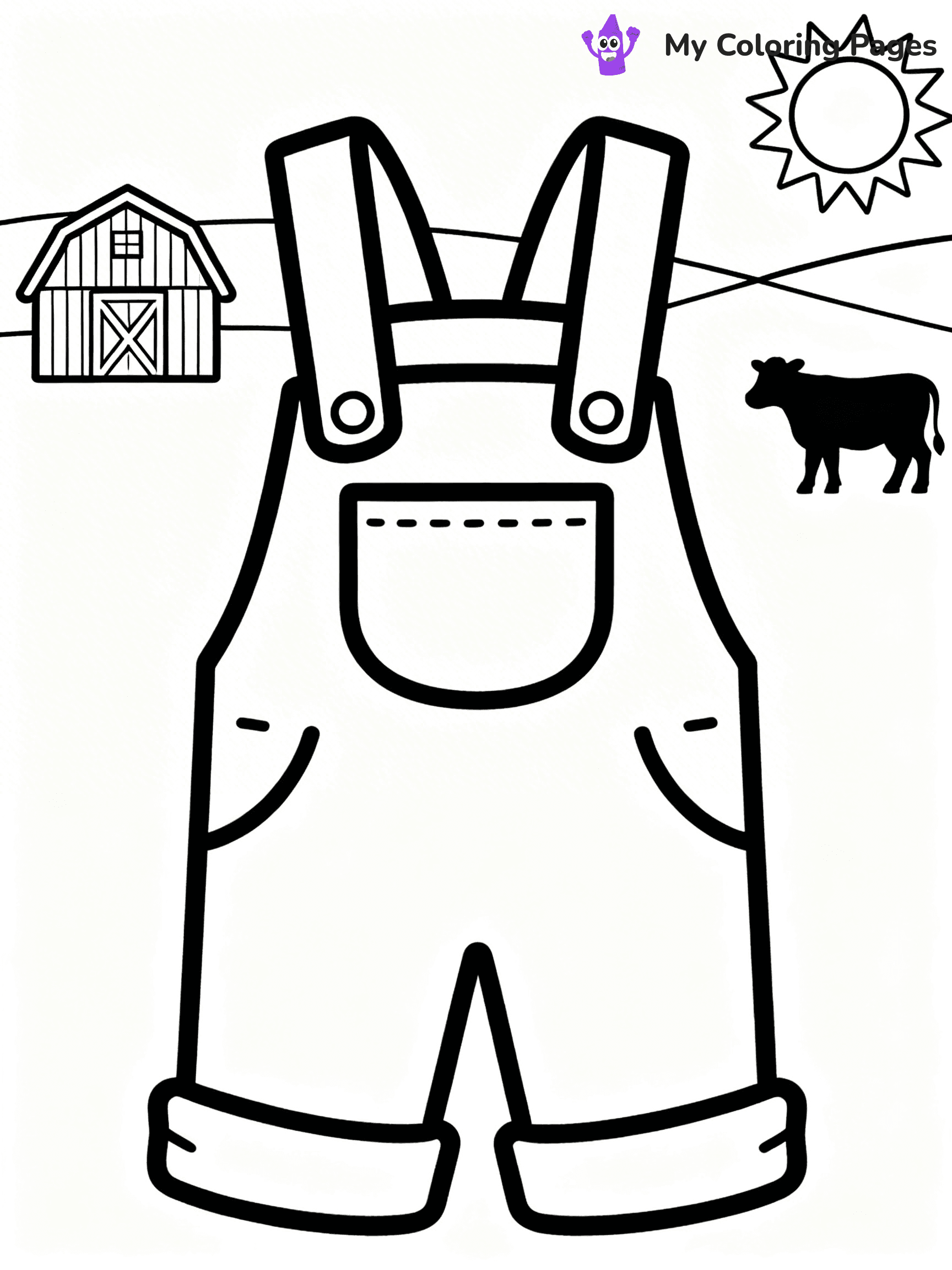 Clothing Coloring Pages - 58