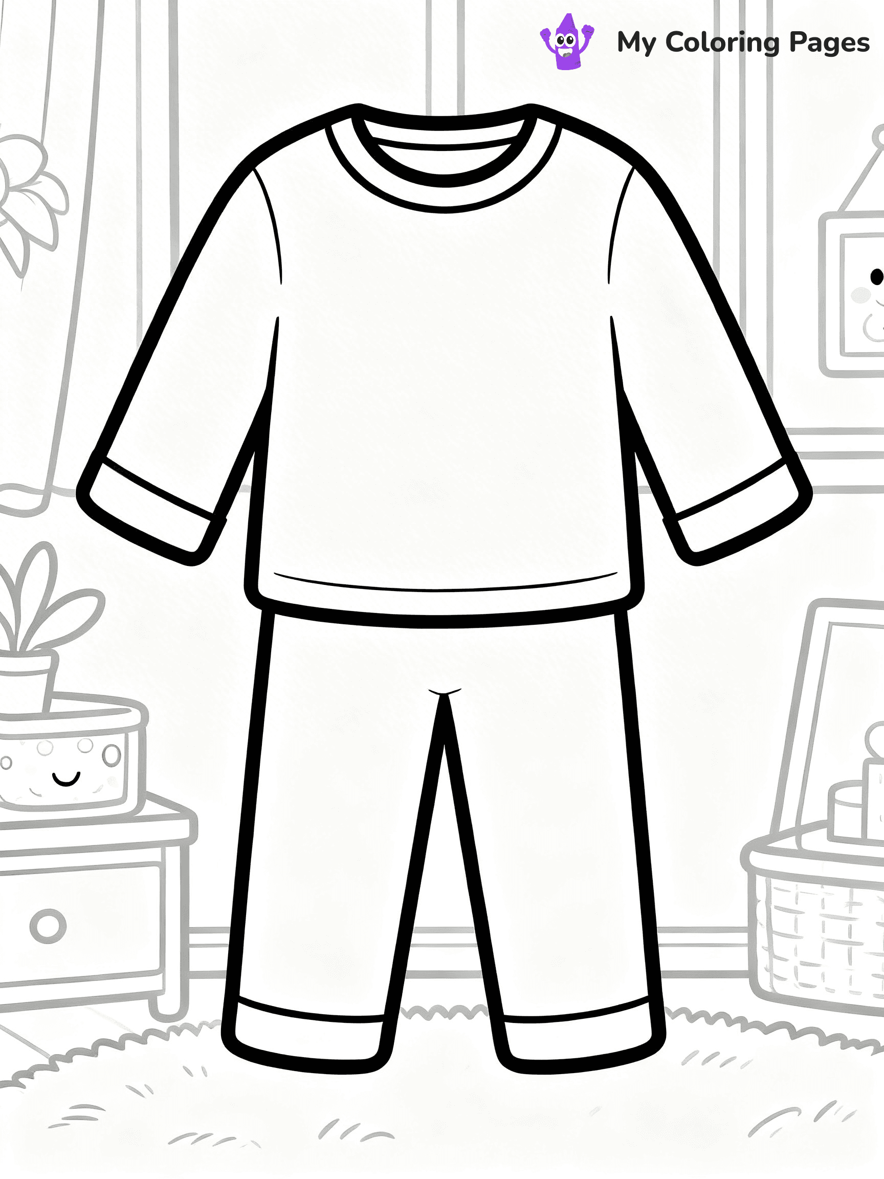 Clothing Coloring Pages - 54
