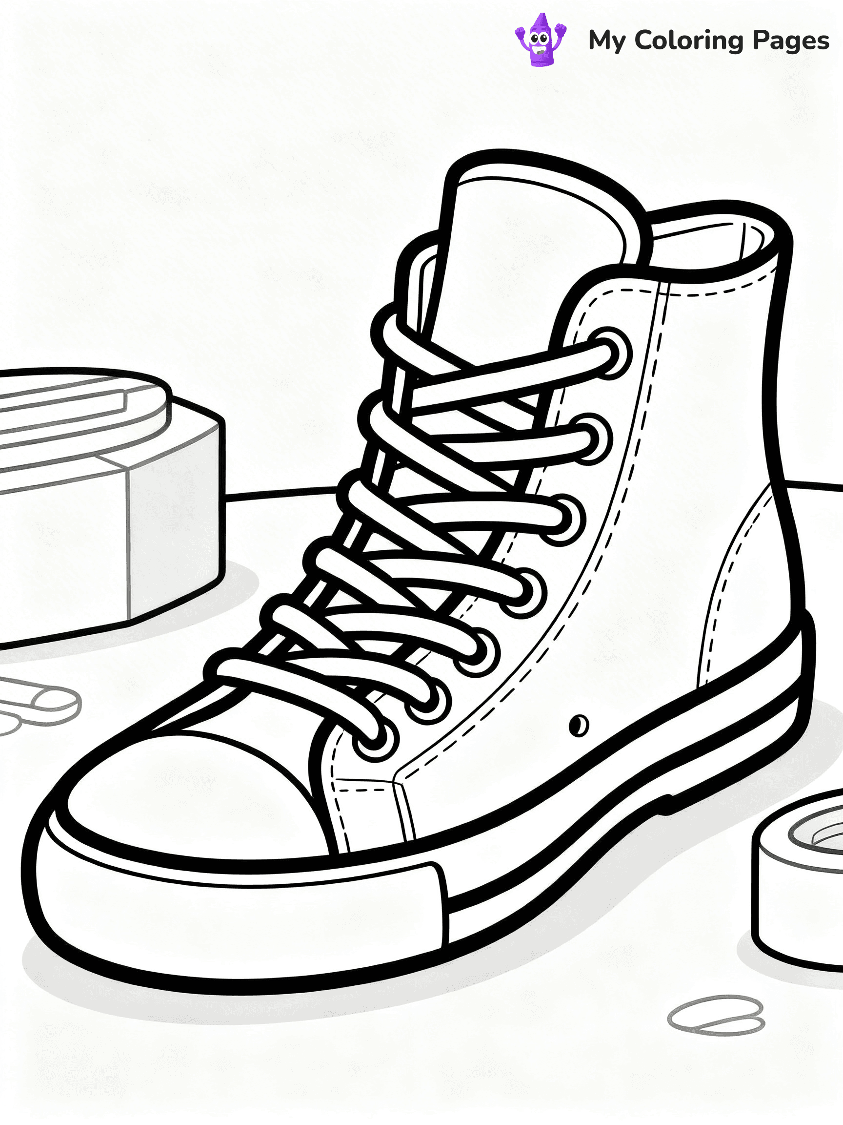Clothing Coloring Pages - 49