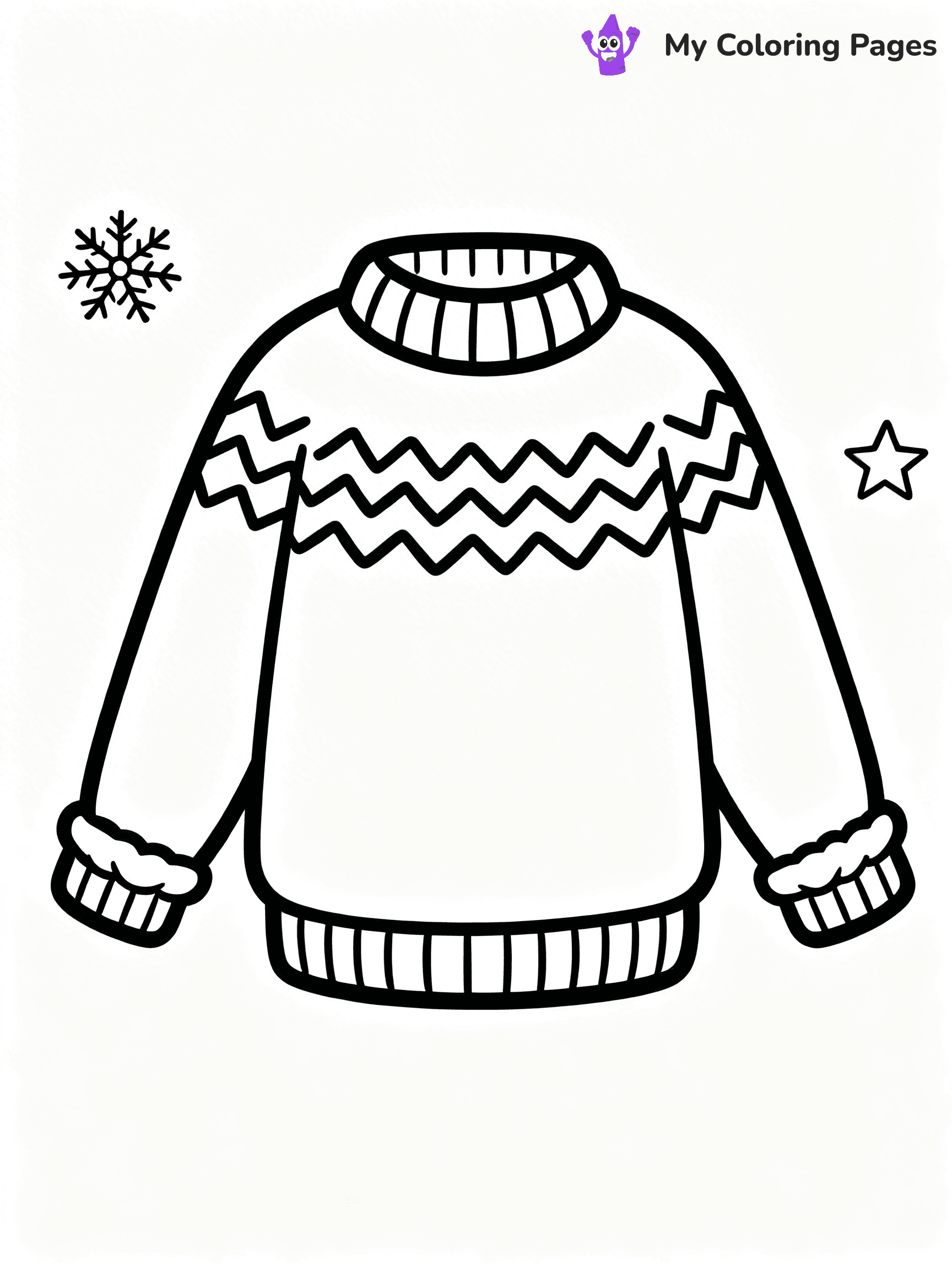 Clothing Coloring Pages - 24