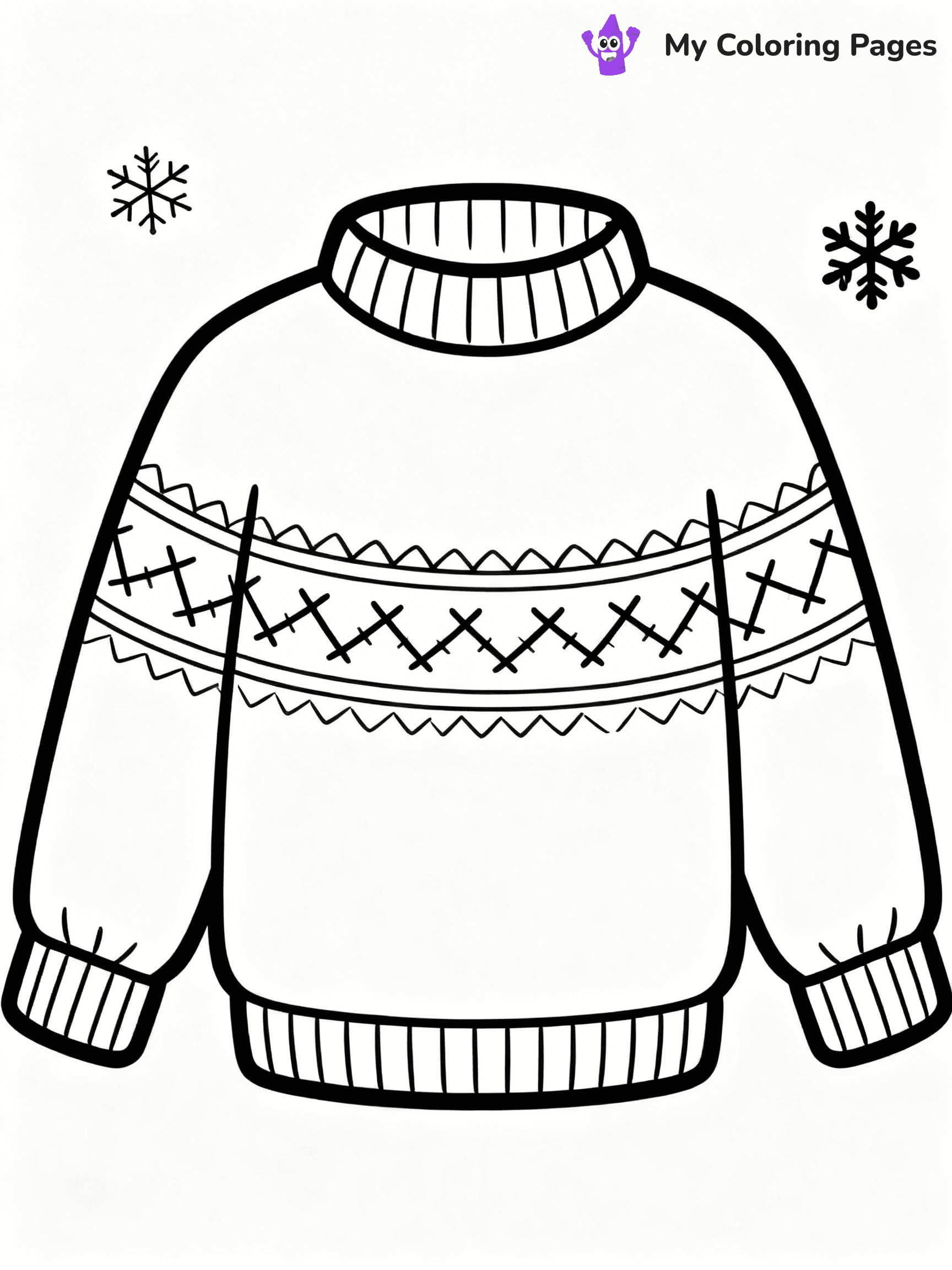 Clothing Coloring Pages - 23