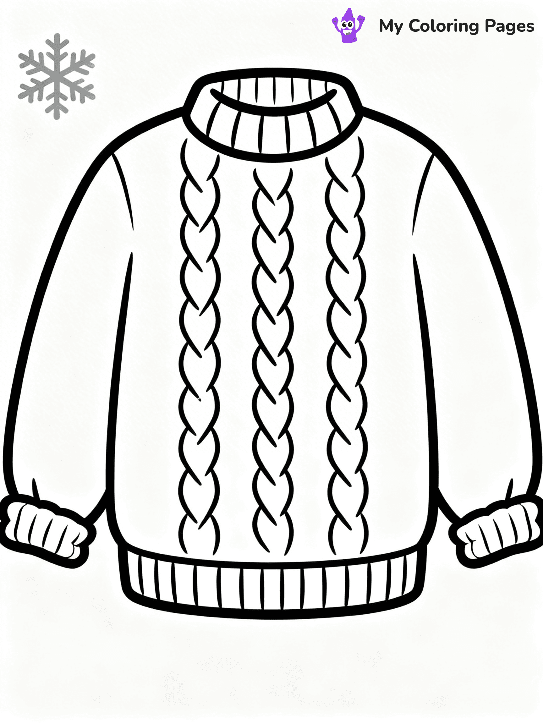 Clothing Coloring Pages - 21