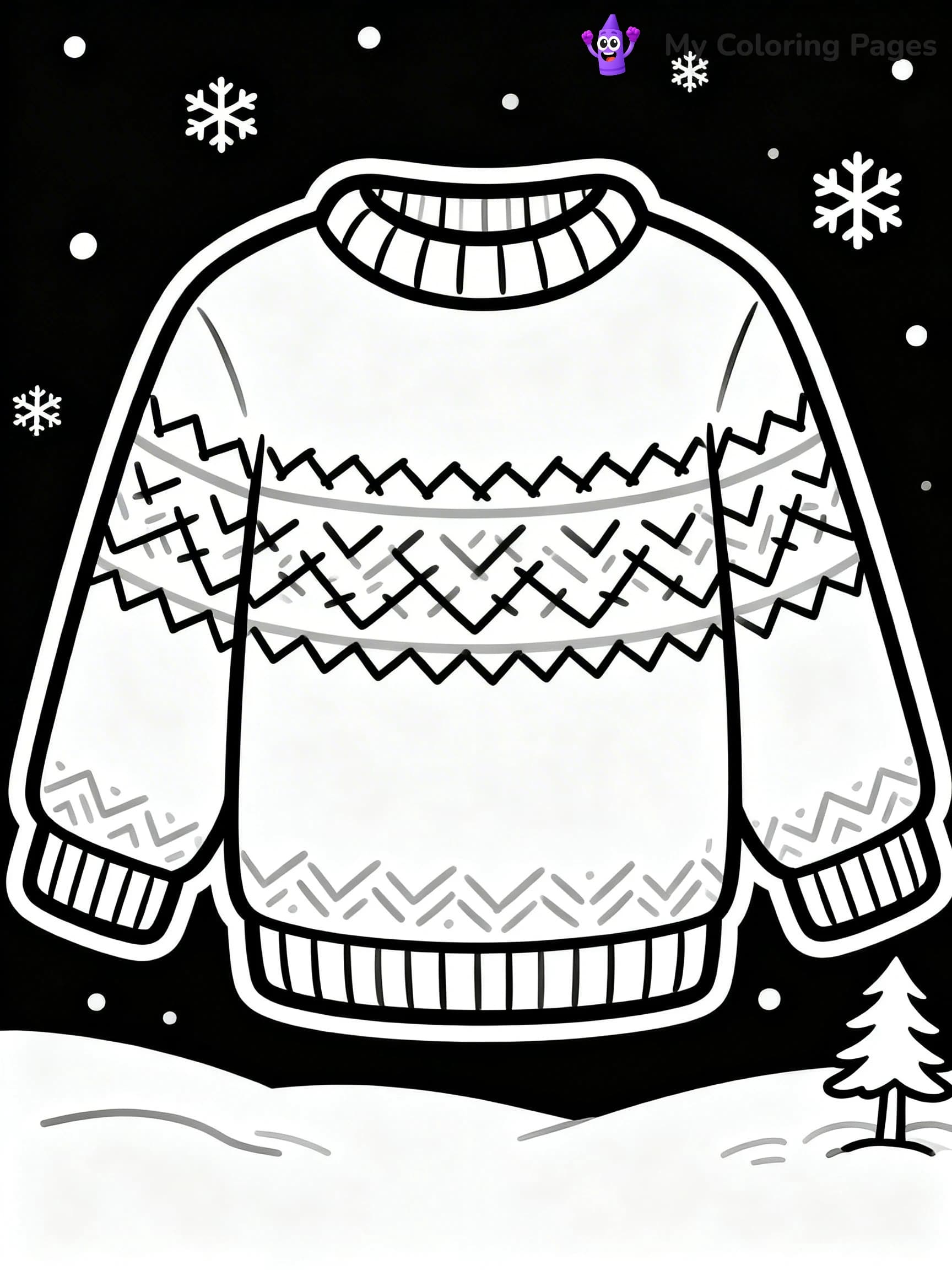 Clothing Coloring Pages - 20