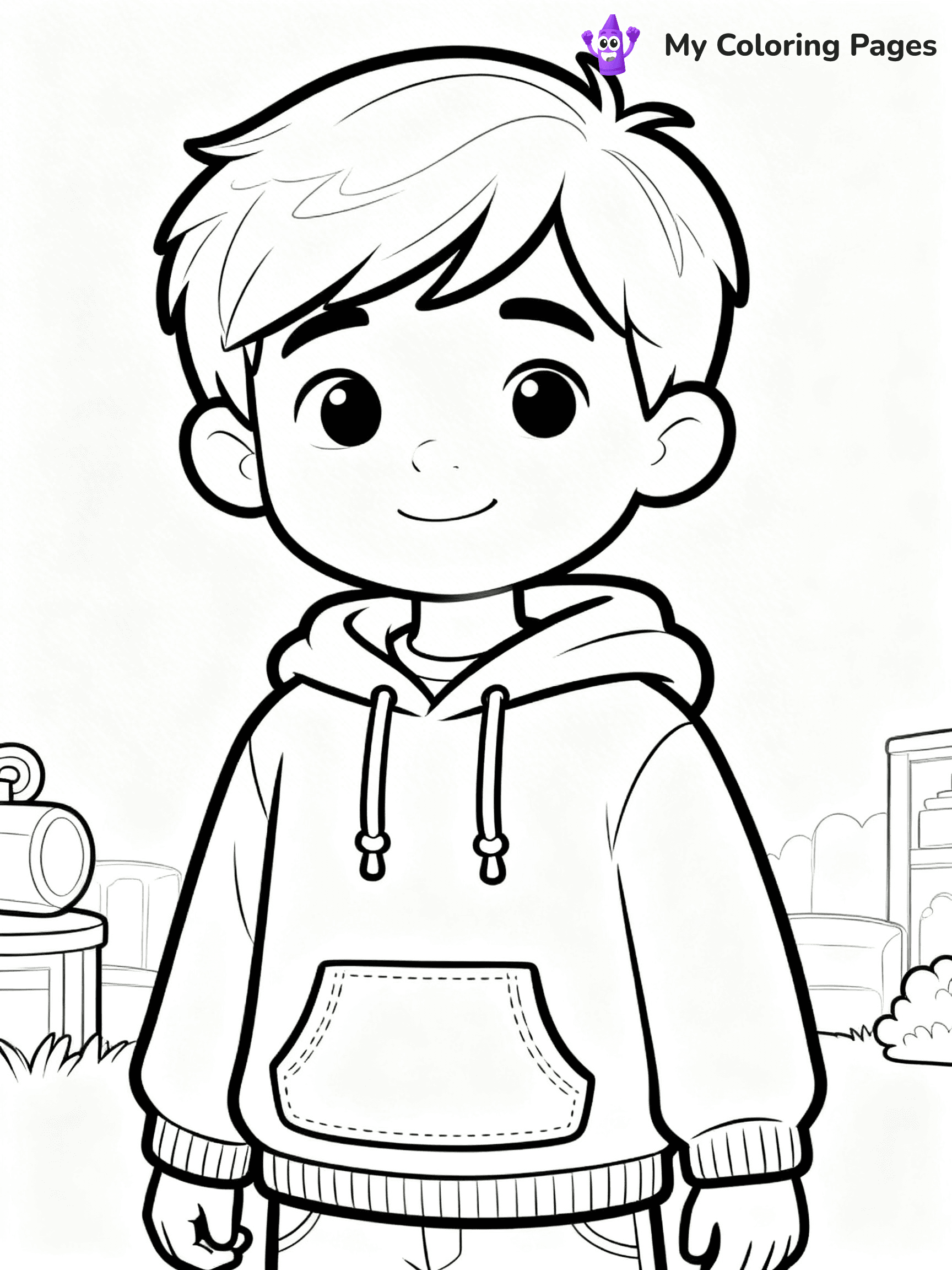 Clothing Coloring Pages - 12