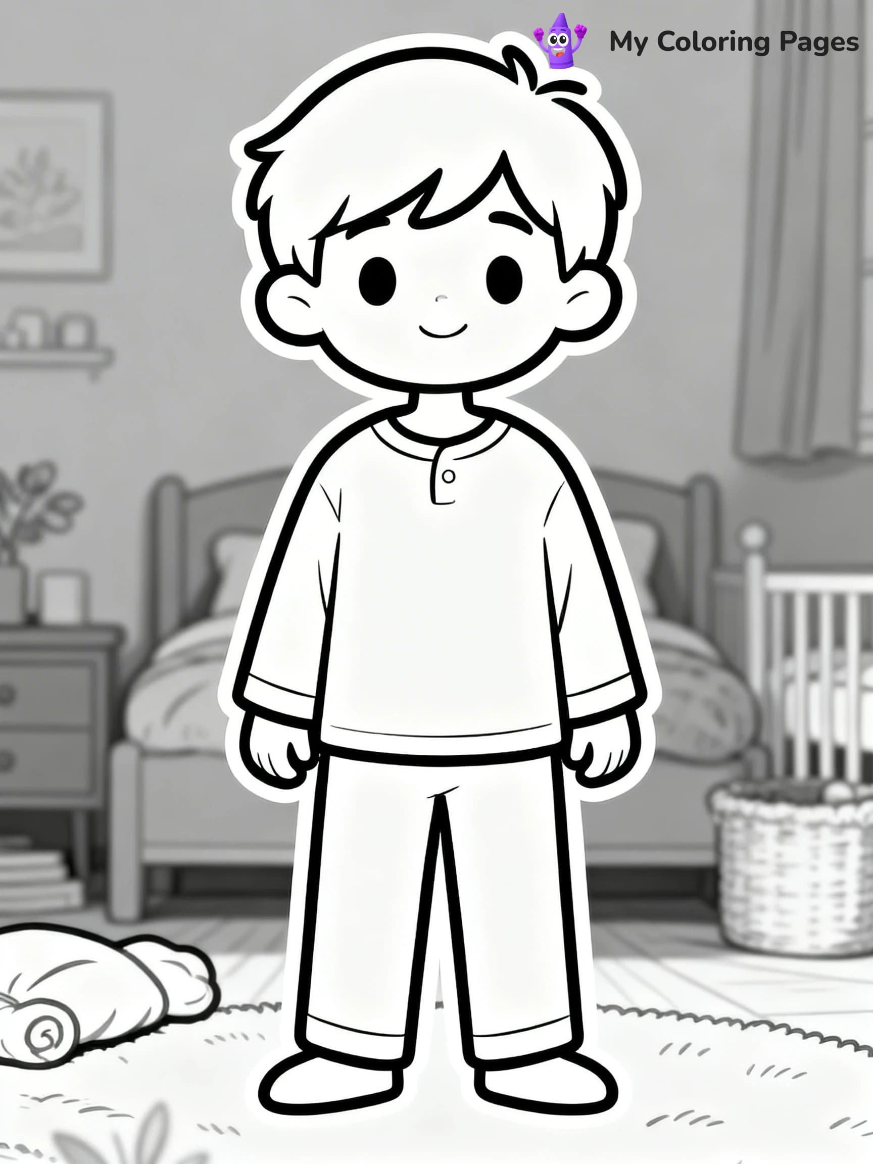 Clothing Coloring Pages - 2