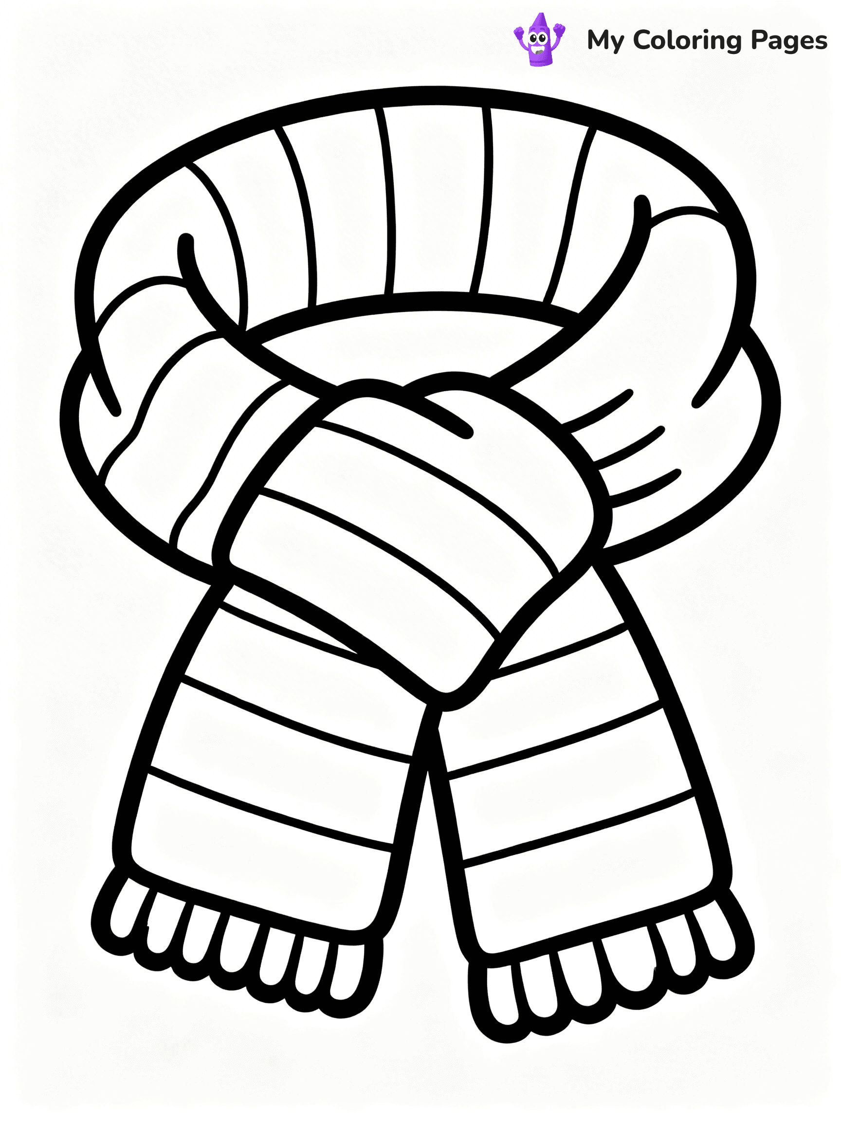 Clothing Coloring Pages - 1
