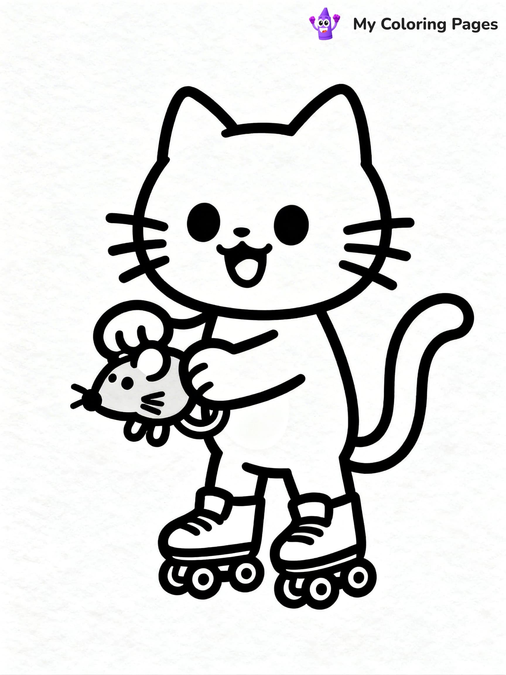 Roller Skating Coloring Pages - 18