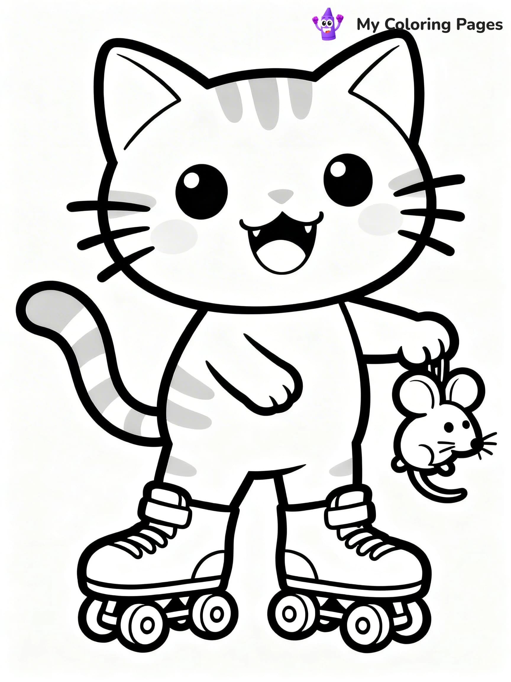 Roller Skating Coloring Pages - 14