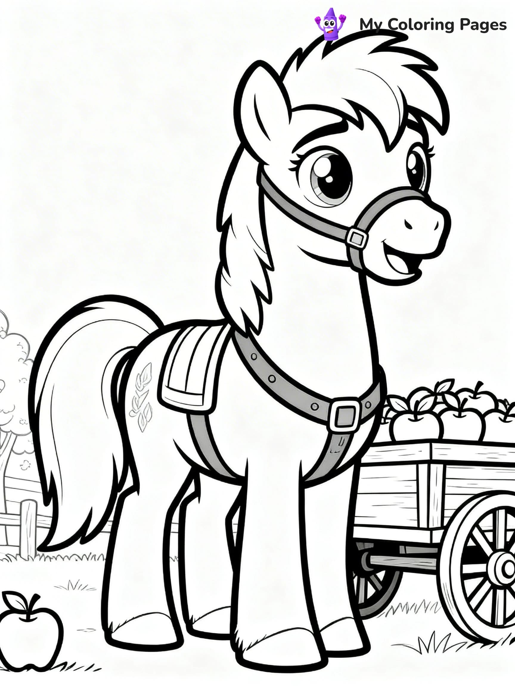 Applejack Coloring Pages - 17