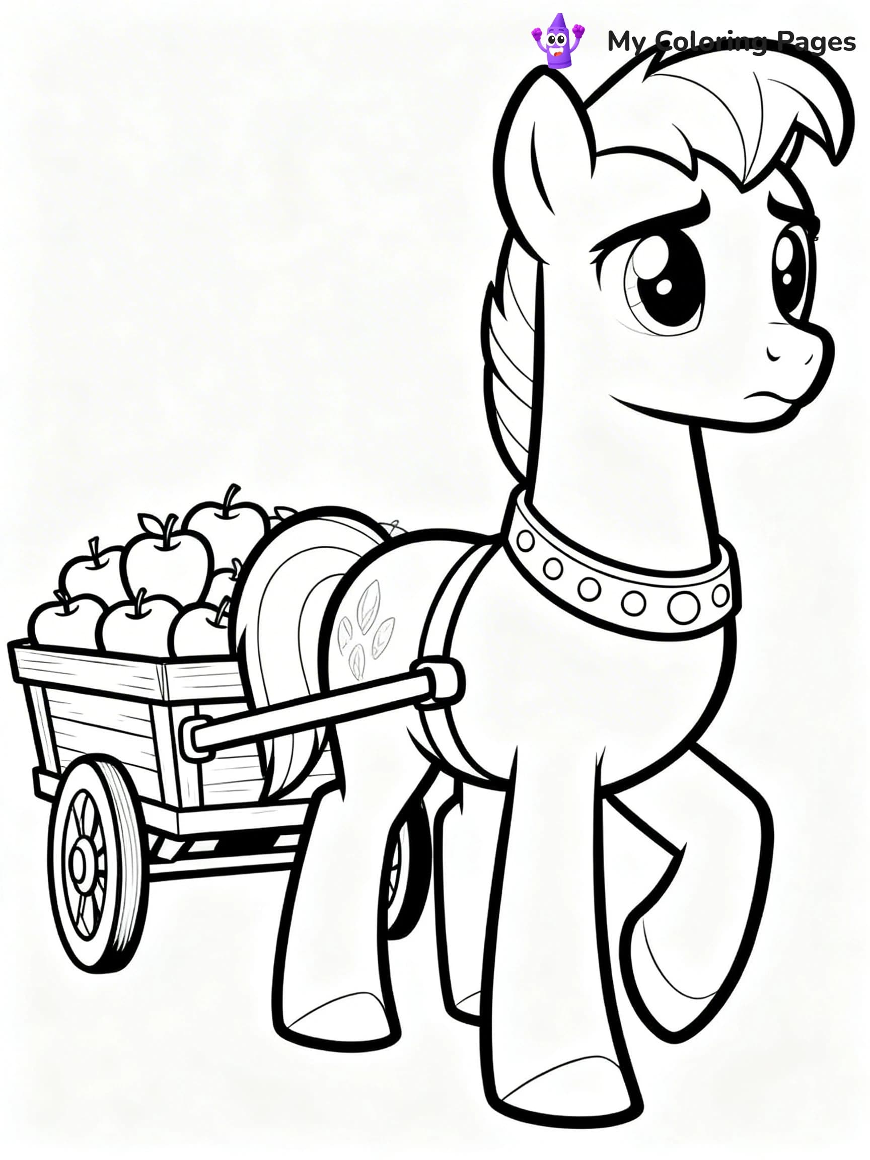 Applejack Coloring Pages - 5