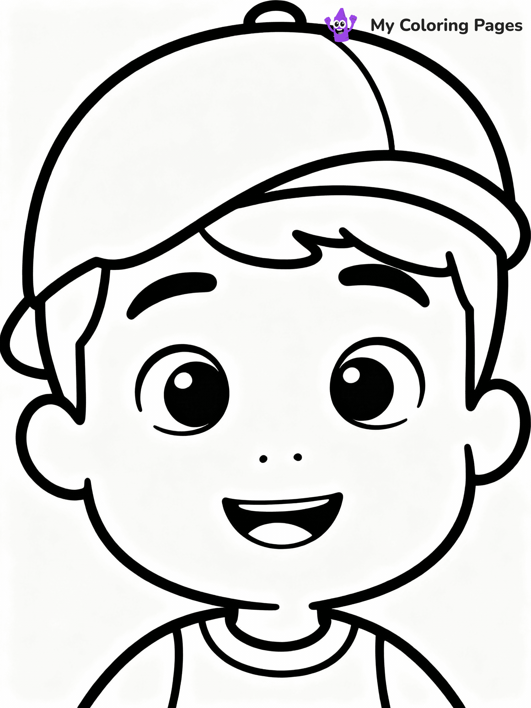 ⚠️ CRITICAL REQUIREMENT - ABSOLUTE BLACK AND WHITE ONLY ⚠️
This MUST be a BLACK AND WHITE line drawing ONLY. NO COLORS whatsoever.
- ONLY pure black lines (#000000) on pure white background (#FFFFFF)
- ABSOLUTELY NO colors, NO shading, NO gradients, NO grayscale
- If there are ANY colors in the output, the image is REJECTED
- This is a COLORING PAGE - meant to be COLORED IN by children
- The output must be UNCOLORED line art ready for coloring
⚠️ SUBJECT TO DRAW: Cocomelon
(REMEMBER: Output must be BLACK AND WHITE line art only, NOT colored!)
# COLORING PAGE: BLACK OUTLINES ONLY - WHITE BACKGROUND MANDATORY
Create a **coloring book page** using EXACTLY two values: black lines, white space.
## NON-NEGOTIABLE BINARY RULES
- **ONLY #000000 (black) and #FFFFFF (white)** - NO other values exist
- **EVERY PIXEL = BLACK OR WHITE** - no gray/shading/antialiasing
- **WHITE BACKGROUND MANDATORY** - entire canvas stays white
- **ALL SHAPES HOLLOW** - everything is empty outlines waiting to be colored
- **FORBIDDEN:** fills, shading, gradients, patterns, textures, colors
- **NO SOLID REGIONS** - if it's not a thin line, it's wrong
## Universal Line Standards
- Black outlines ONLY - thin, uniform weight
- Every shape completely empty inside
- Closed contours suitable for coloring
- Simple flat illustration - zero depth/3D/realism
- **Style:** Whimsical Doodle Art Alley - rounded, friendly outlines (unless specified)
## Everything = Outline Only
- Characters/animals: hollow shapes
- Objects/clothing: empty contours
- Backgrounds/scenery: line work only
- Natural elements: outlined forms
- Dark/night areas: don't exist (use outlined symbols)
- Textures/patterns: convert to simple lines
## The Test
Can a child color EVERY white space with crayons? If any area is pre-filled/shaded/gray or colored in, it FAILS. Every shape must be waiting to receive color.
**FINAL OUTPUT**: Binary coloring page. Black lines define shapes. White spaces ready for coloring. Nothing else exists. No exceptions. Print-ready.
⚠️ FINAL REMINDER: Draw the subject "Cocomelon" as BLACK AND WHITE line art. Zero colors in output.